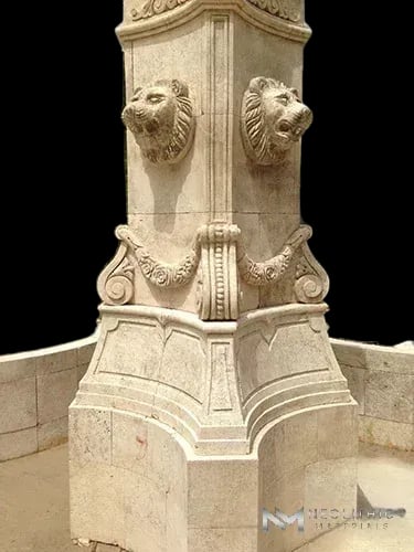 Reclaimed Limestone Fountain - Image 3