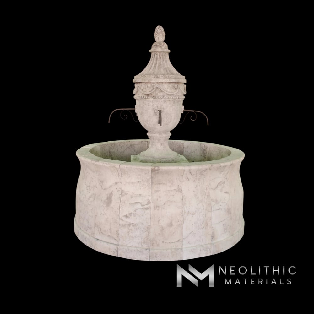 Limestone Fountain