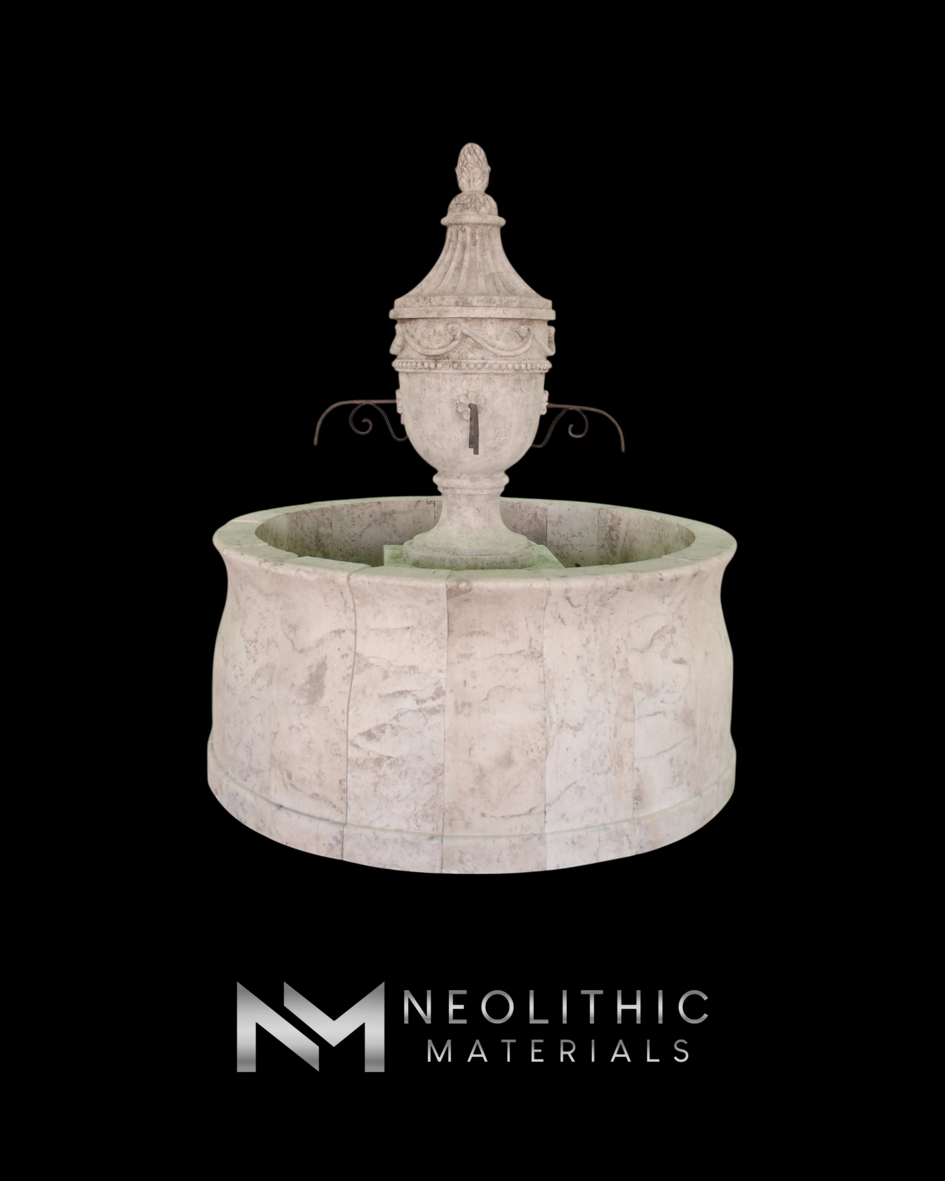 Limestone Fountain - Image 1