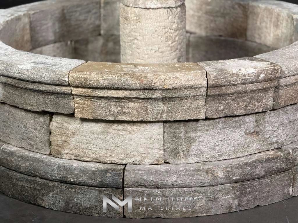 Reclaimed Limestone Fountain - Image 8