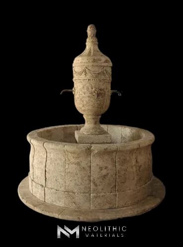 Limestone Fountain