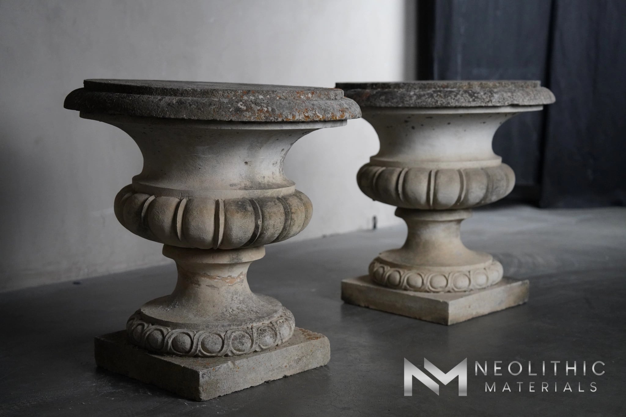 French Antique Cast Pedestals - Image 3