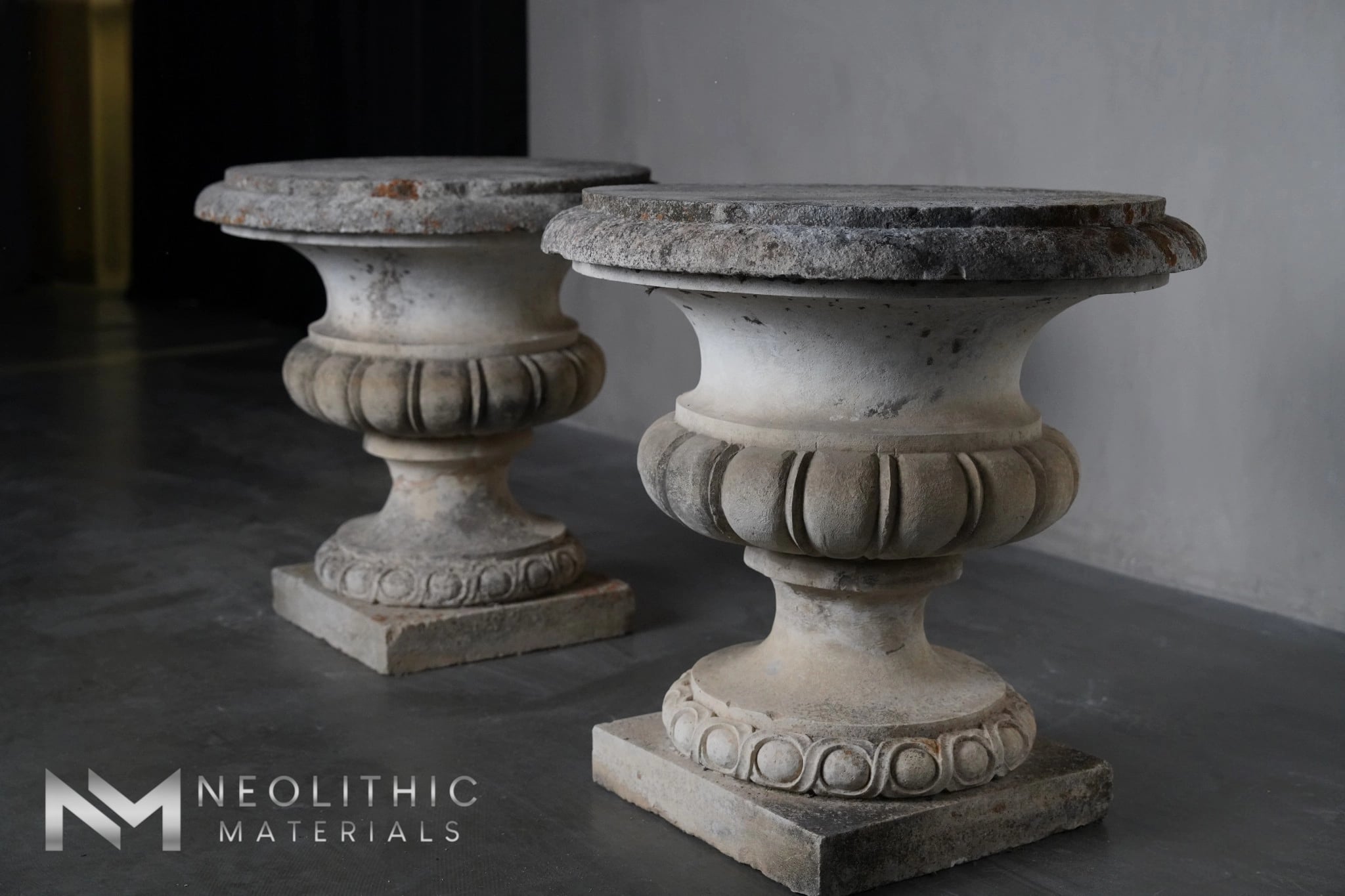 French Antique Cast Pedestals - Image 4
