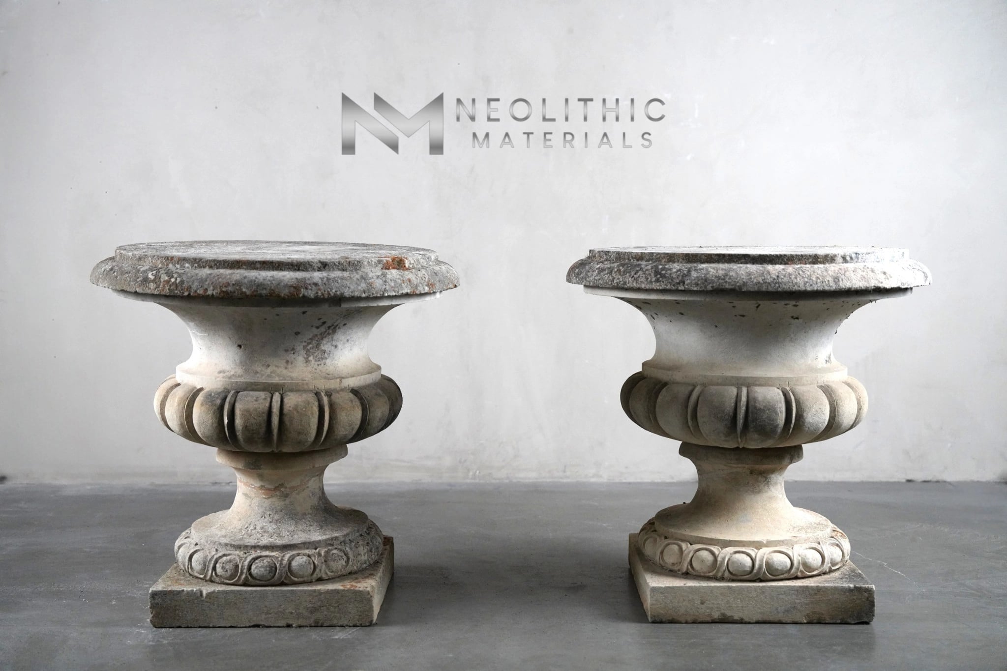 French Antique Cast Pedestals