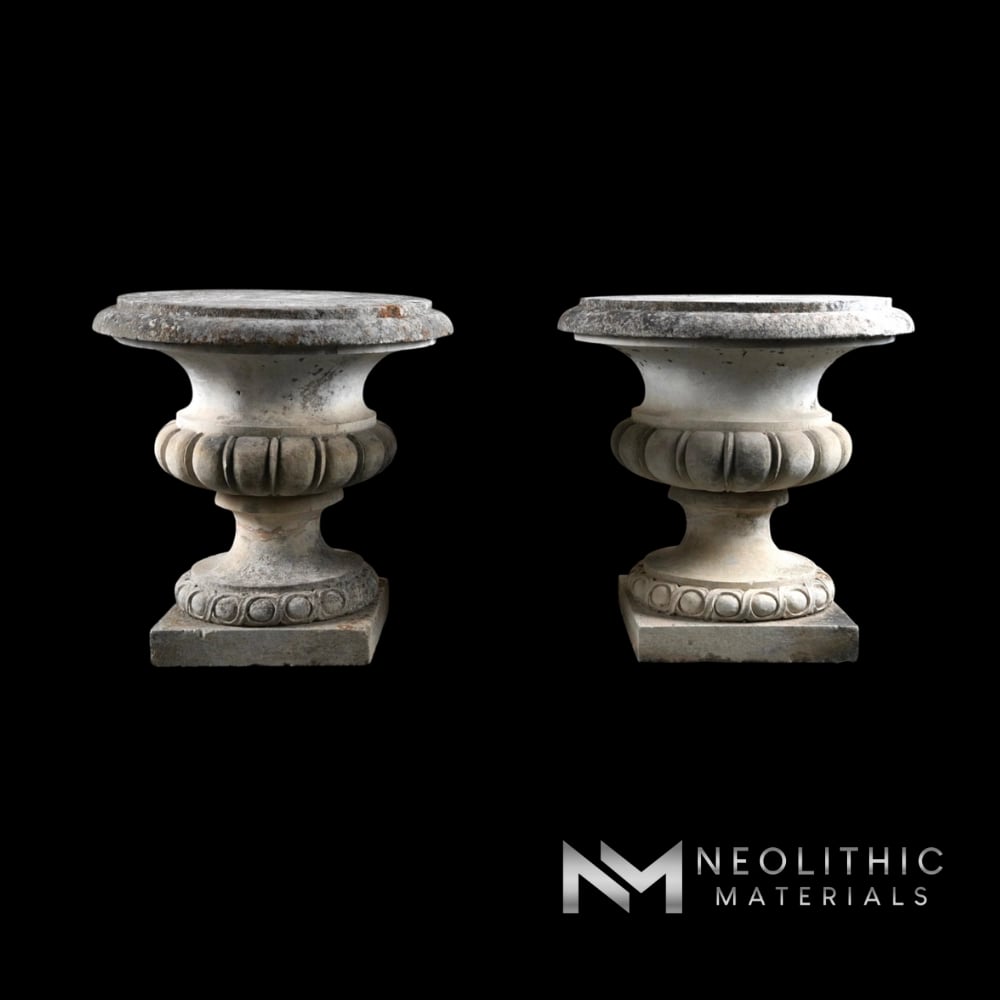 French Antique Cast Pedestals