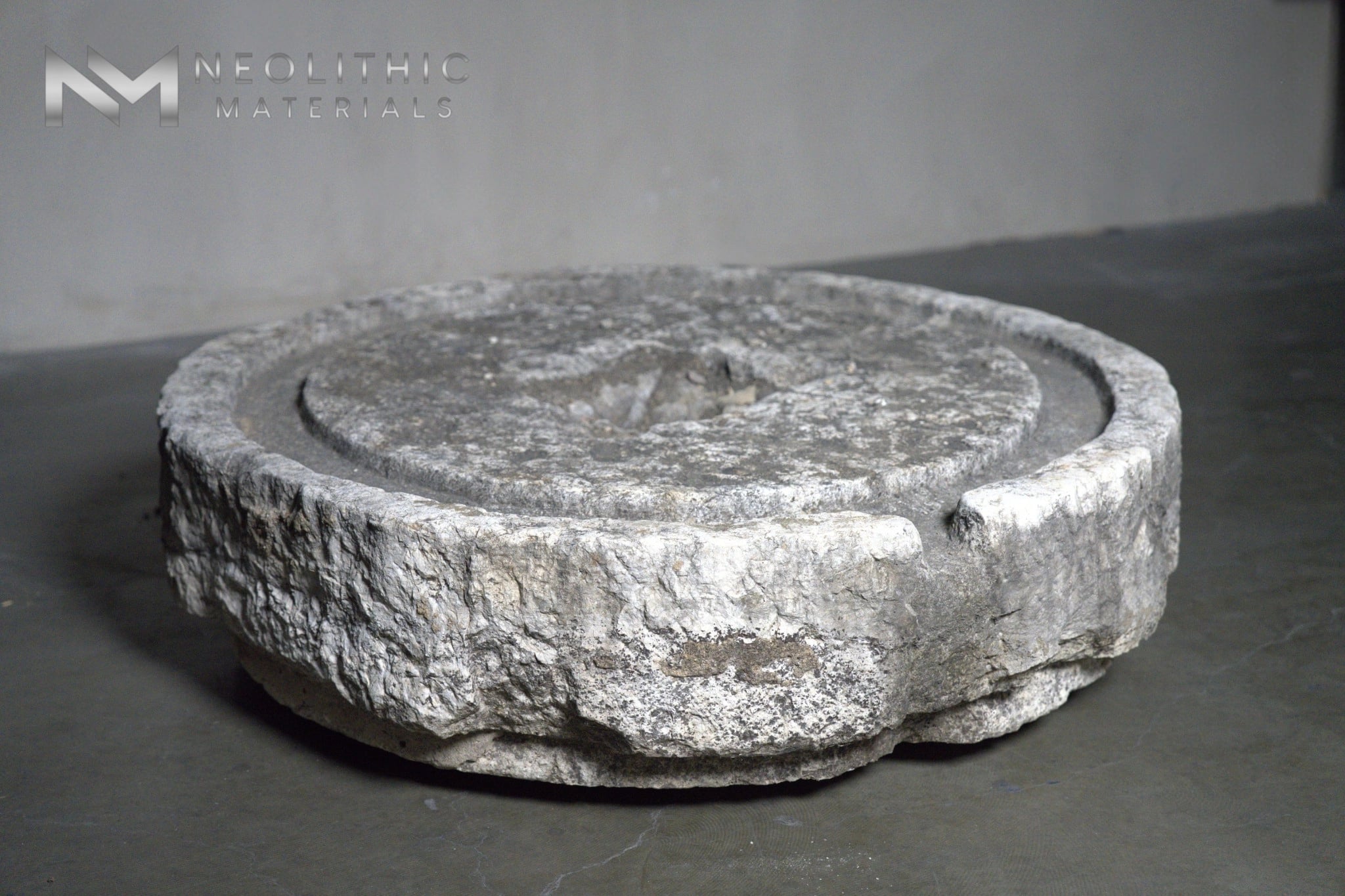 French Antique 18th Century Stone Mill - Image 3