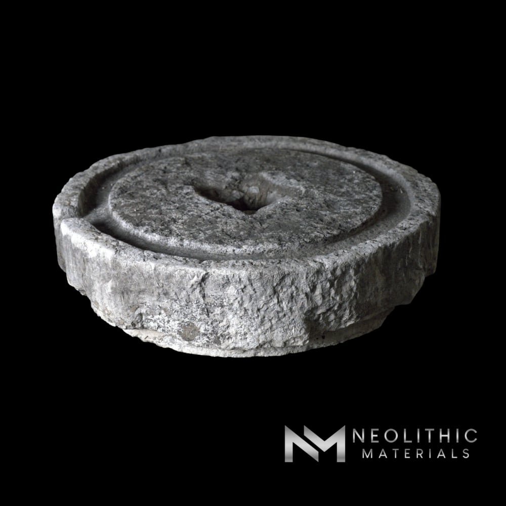 French Antique 18th Century Stone Mill