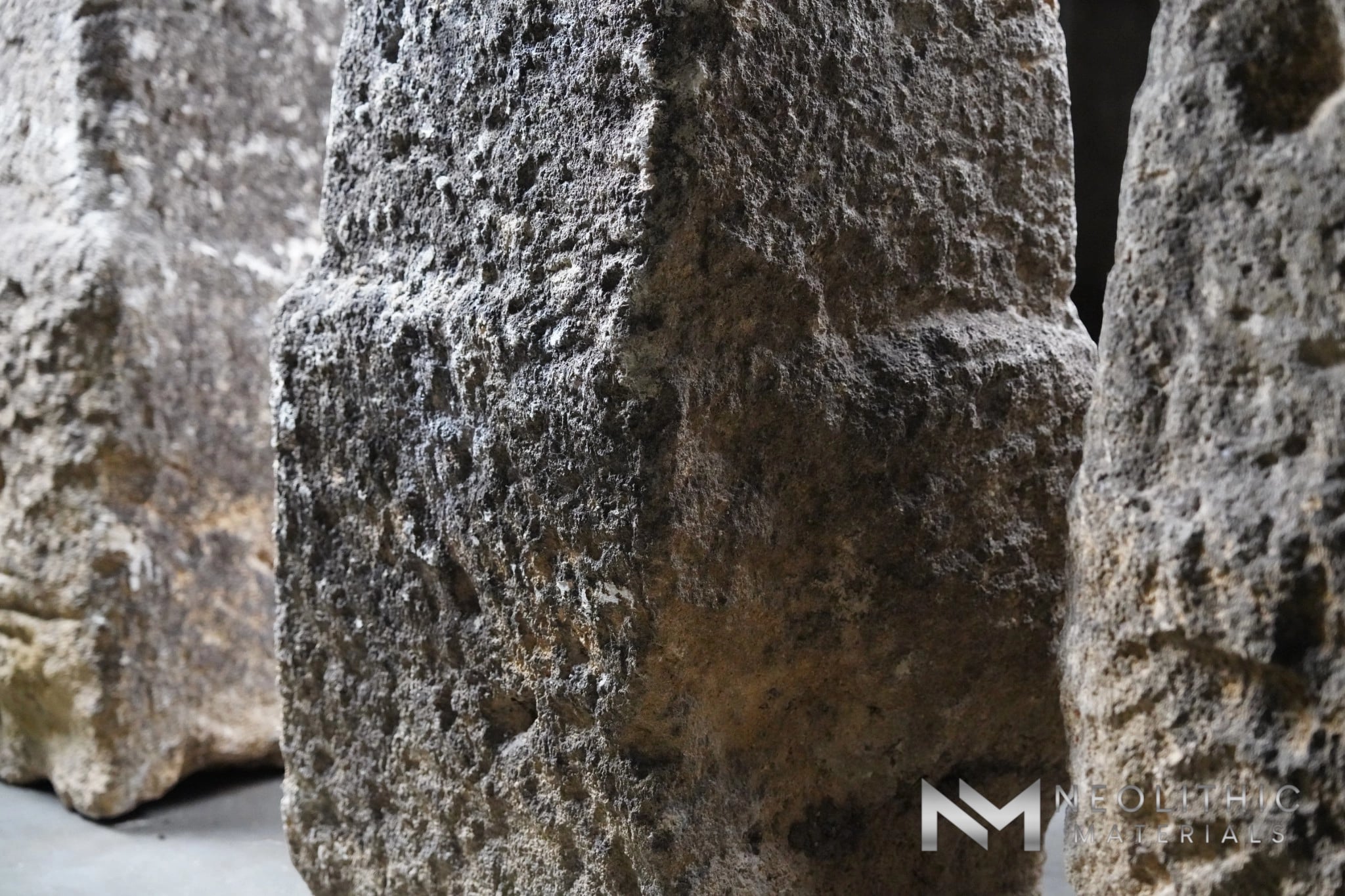 French Antique Limestone Bollards - Image 12