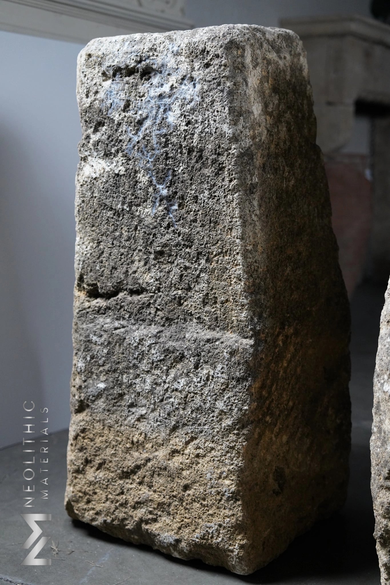 French Antique Limestone Bollards - Image 7