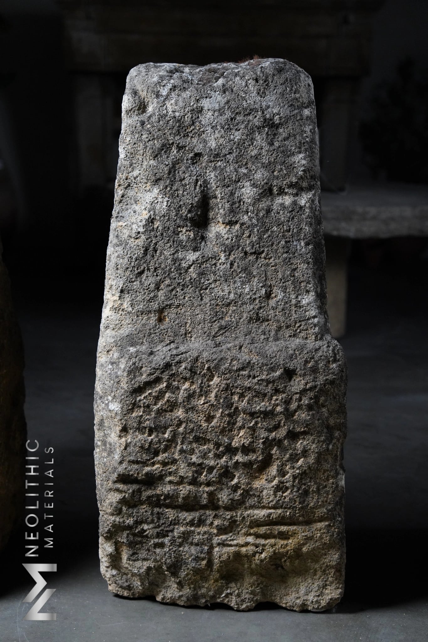 French Antique Limestone Bollards - Image 8