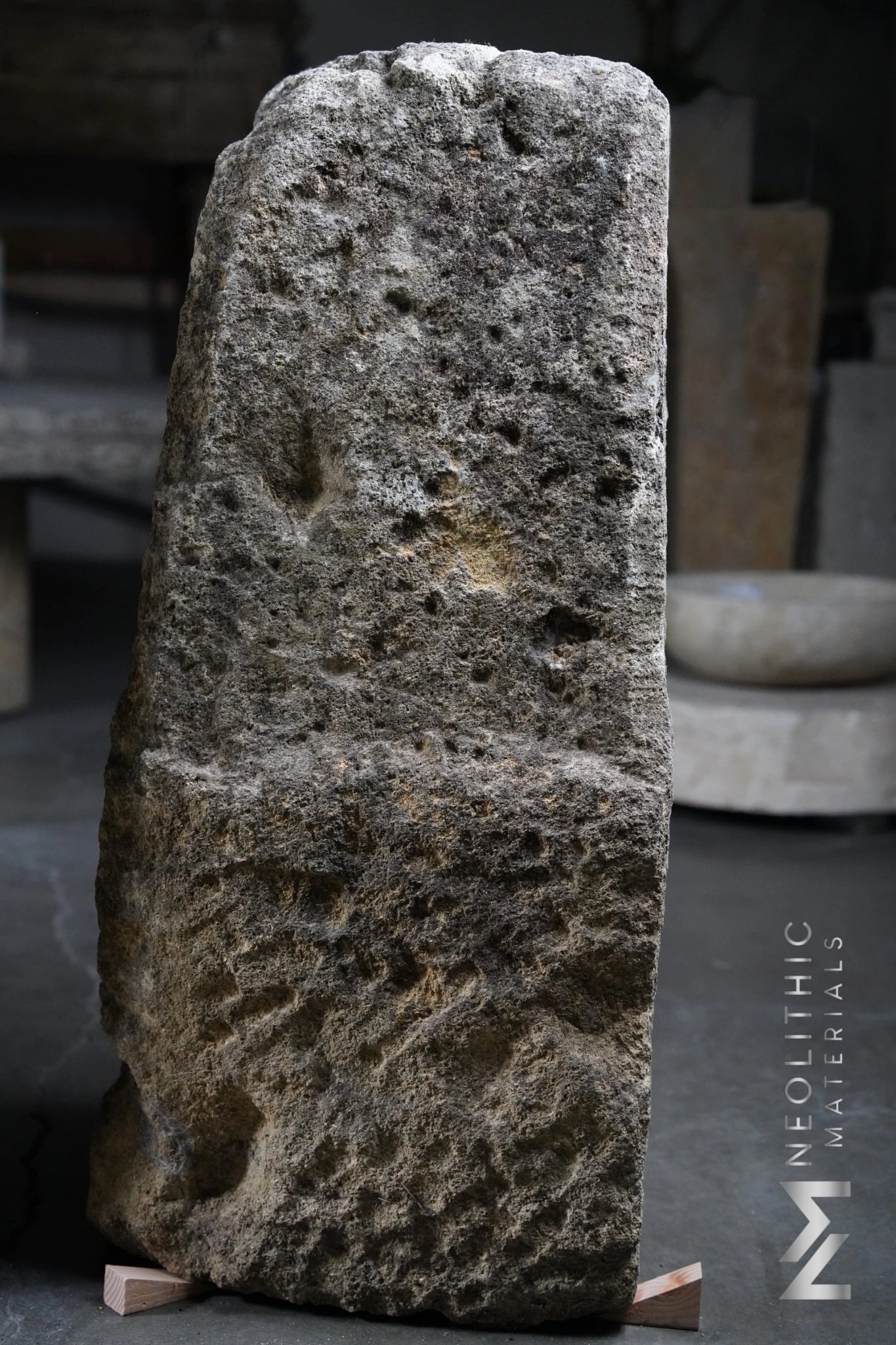 French Antique Limestone Bollards - Image 10