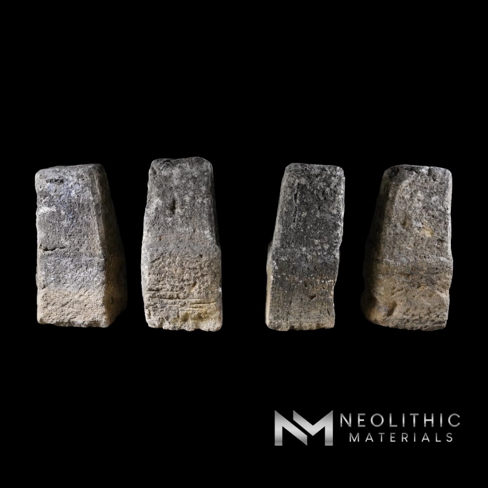 French Antique Limestone Bollards