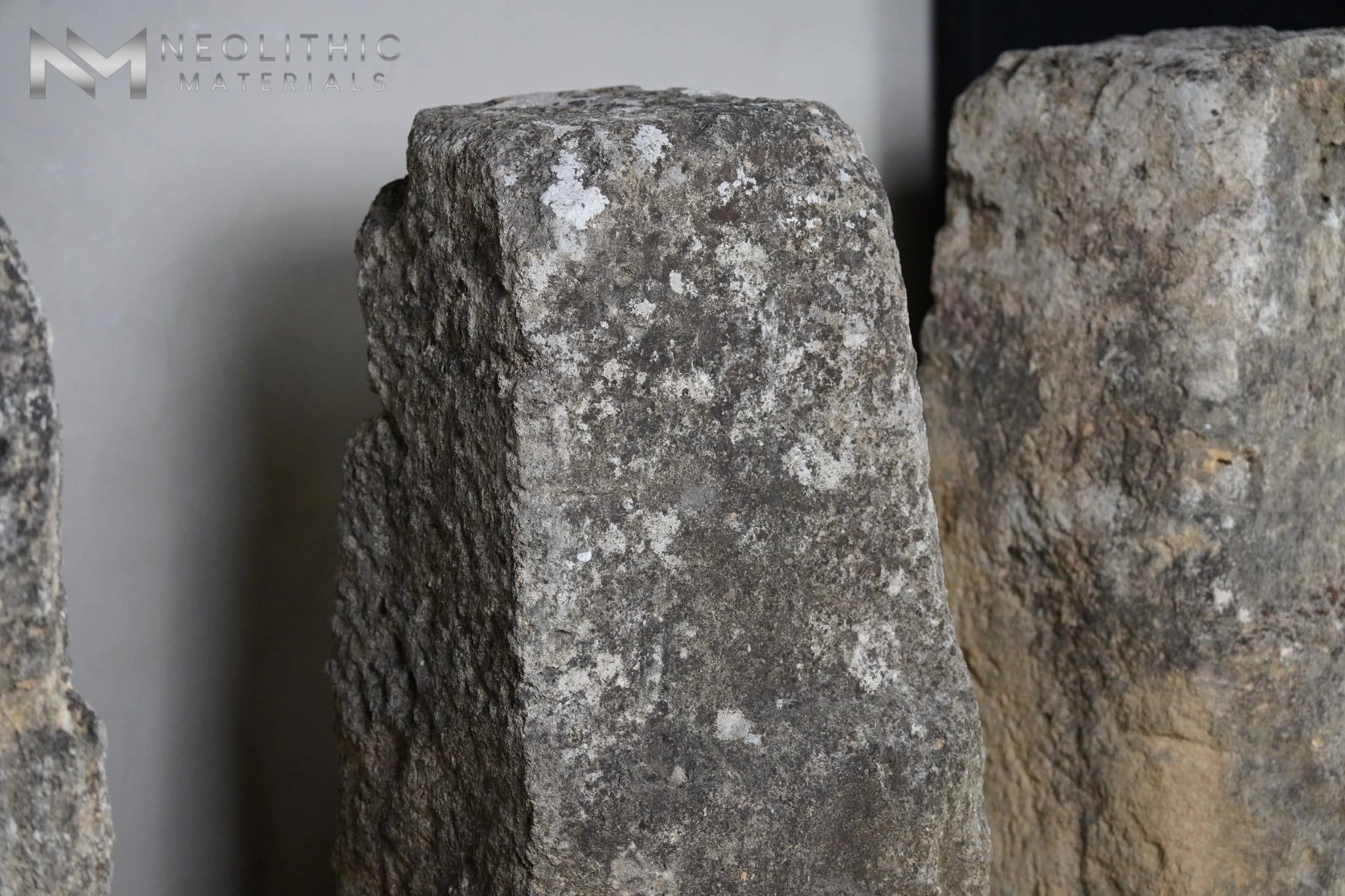 French Antique Limestone Bollards - Image 7