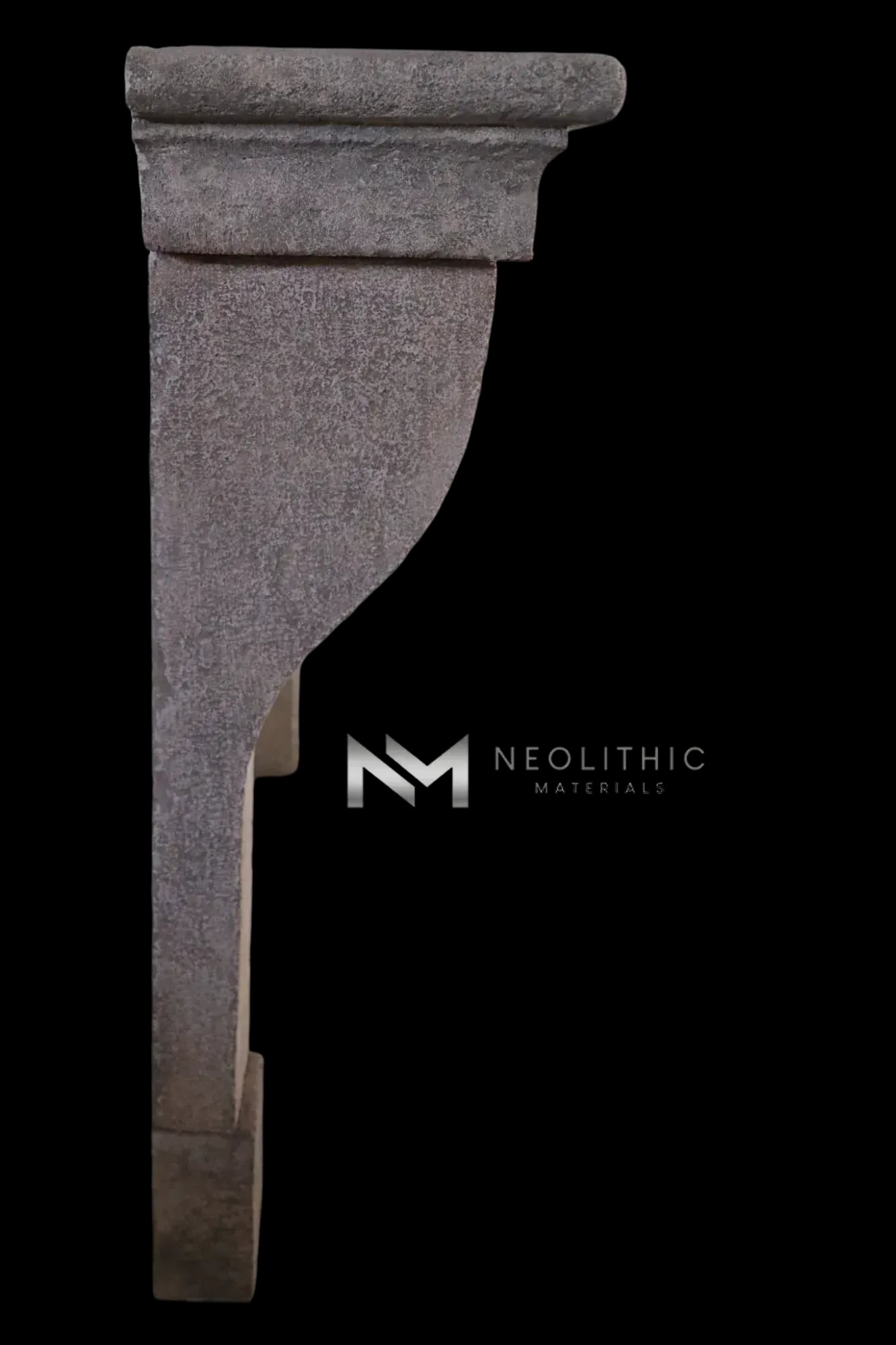 Reclaimed Limestone Fireplace - Image 3
