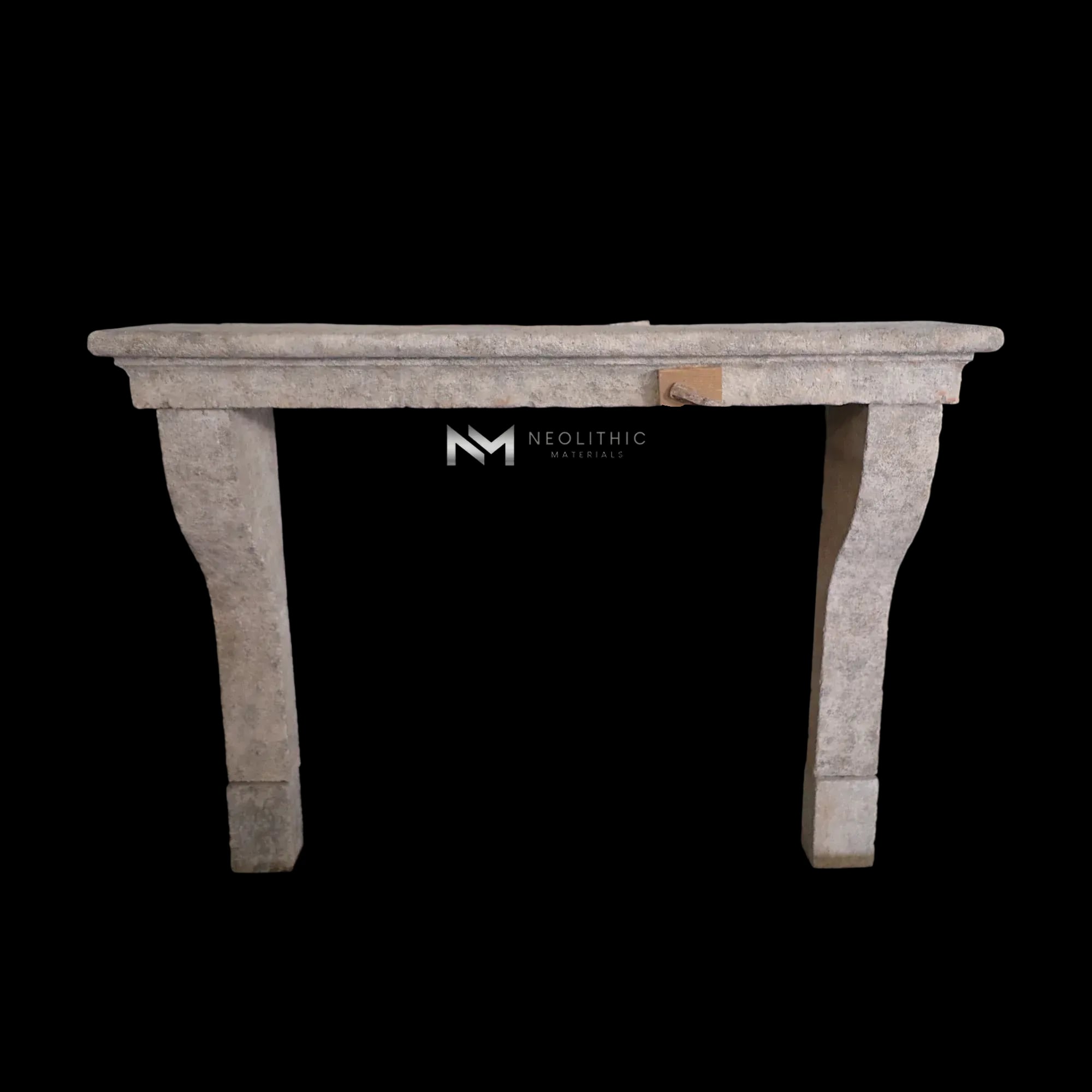 Reclaimed Limestone Fireplace