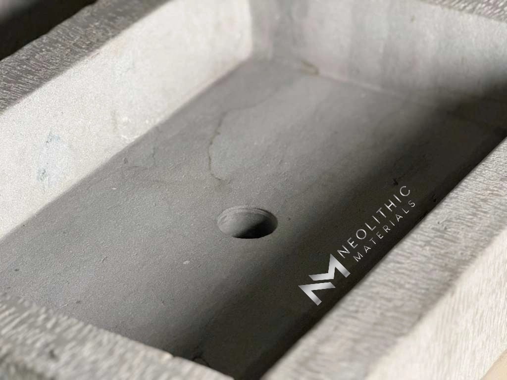 Gray Limestone Sink - Image 6