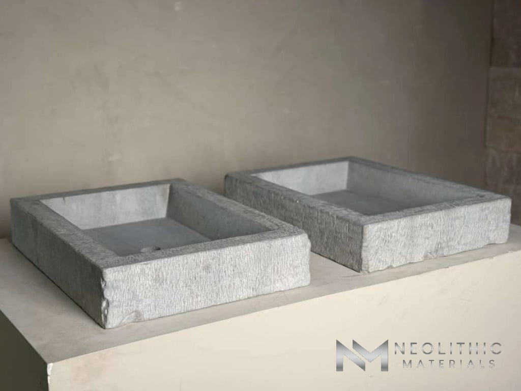 Gray Limestone Sink - Image 4