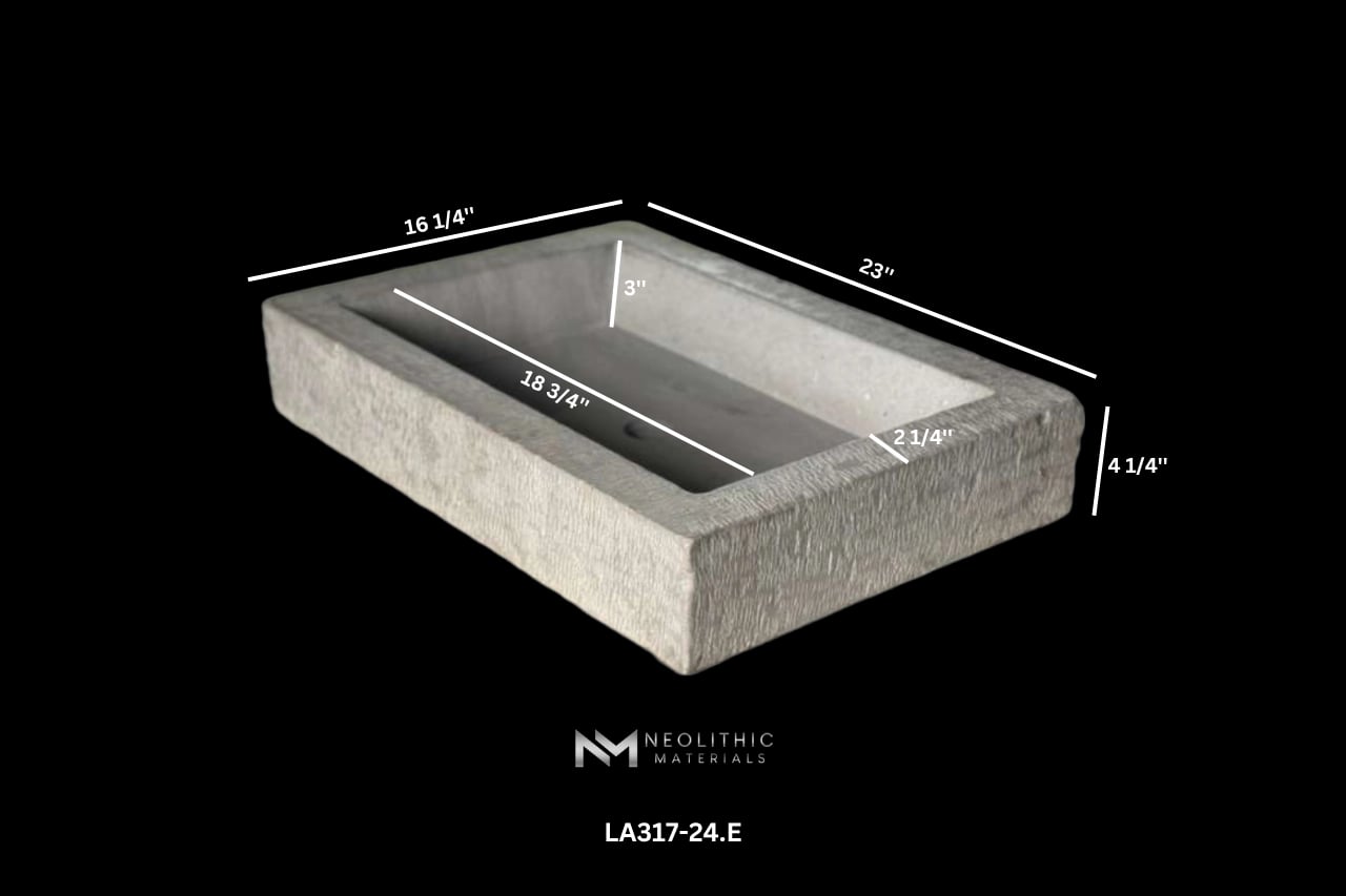 Gray Limestone Sink - Image 9
