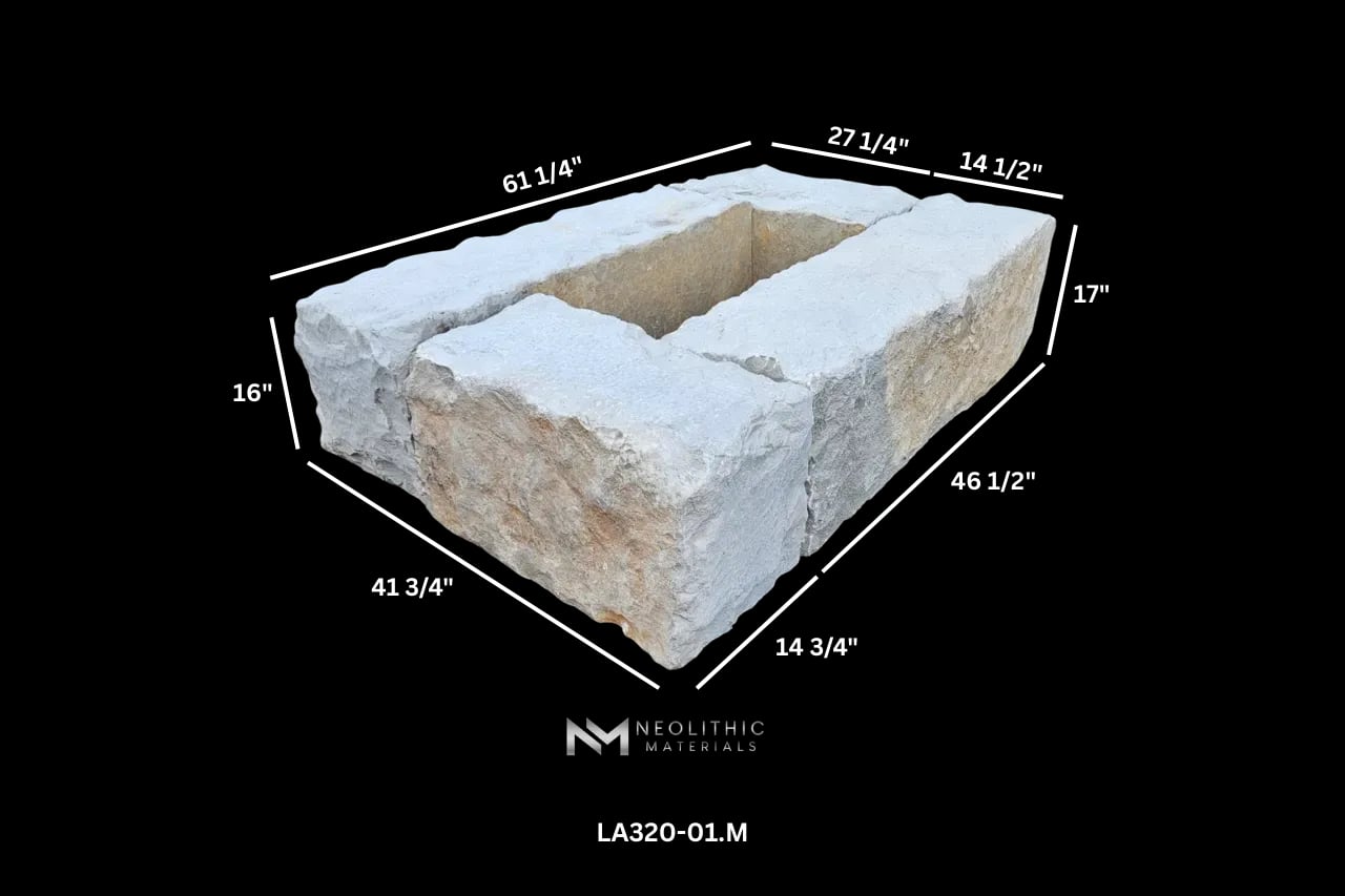 Limestone Fire Pit - Image 3
