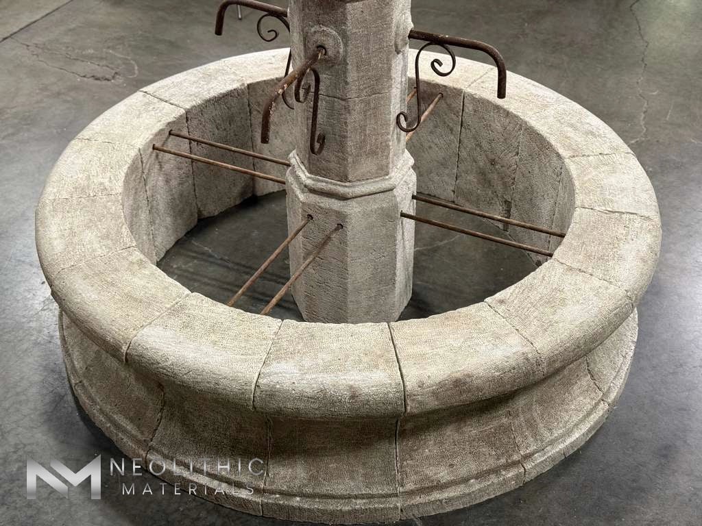 Antique Limestone Pool Fountain - Image 5