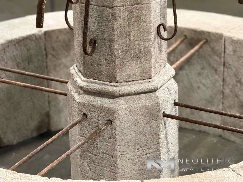 Antique Limestone Pool Fountain - Image 6
