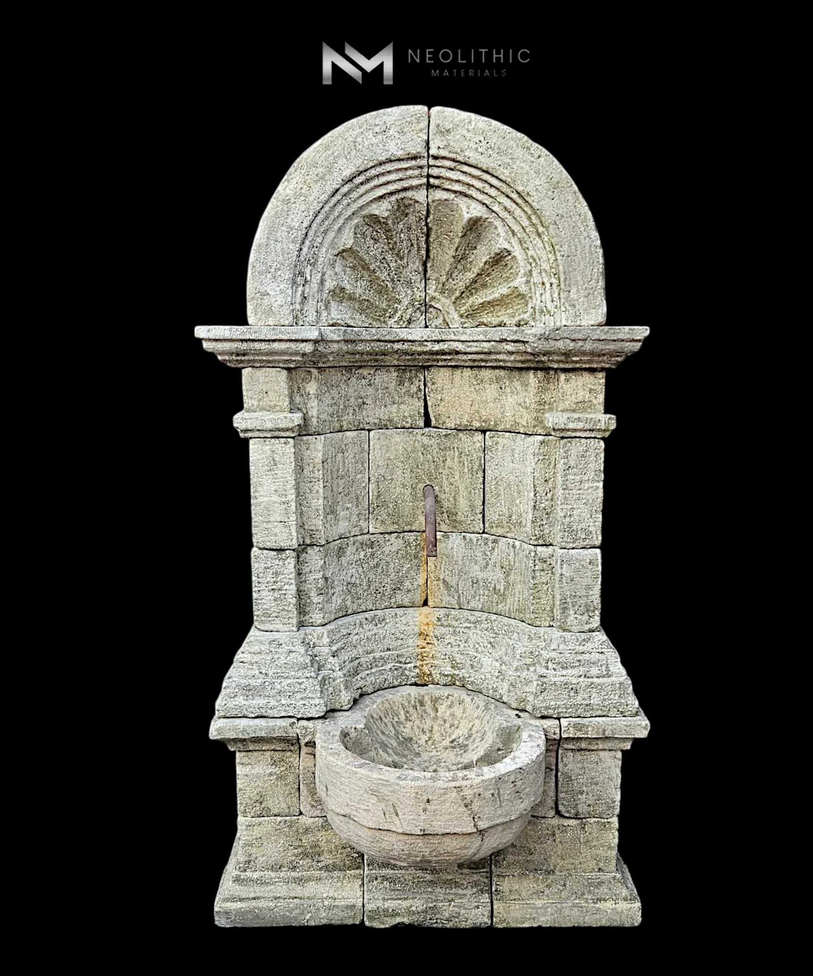 Reclaimed Limestone Fountain - Image 1
