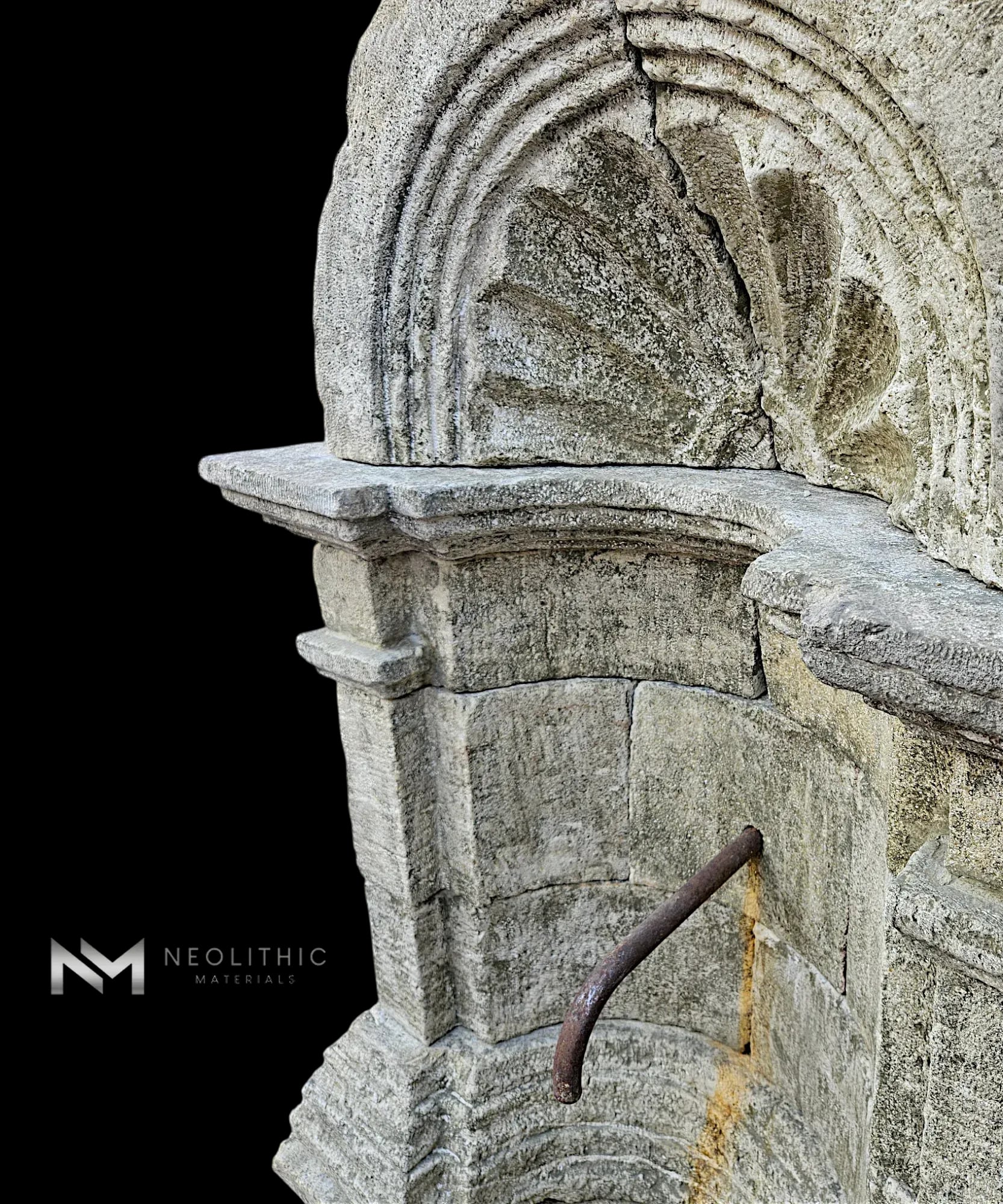 Reclaimed Limestone Fountain - Image 5