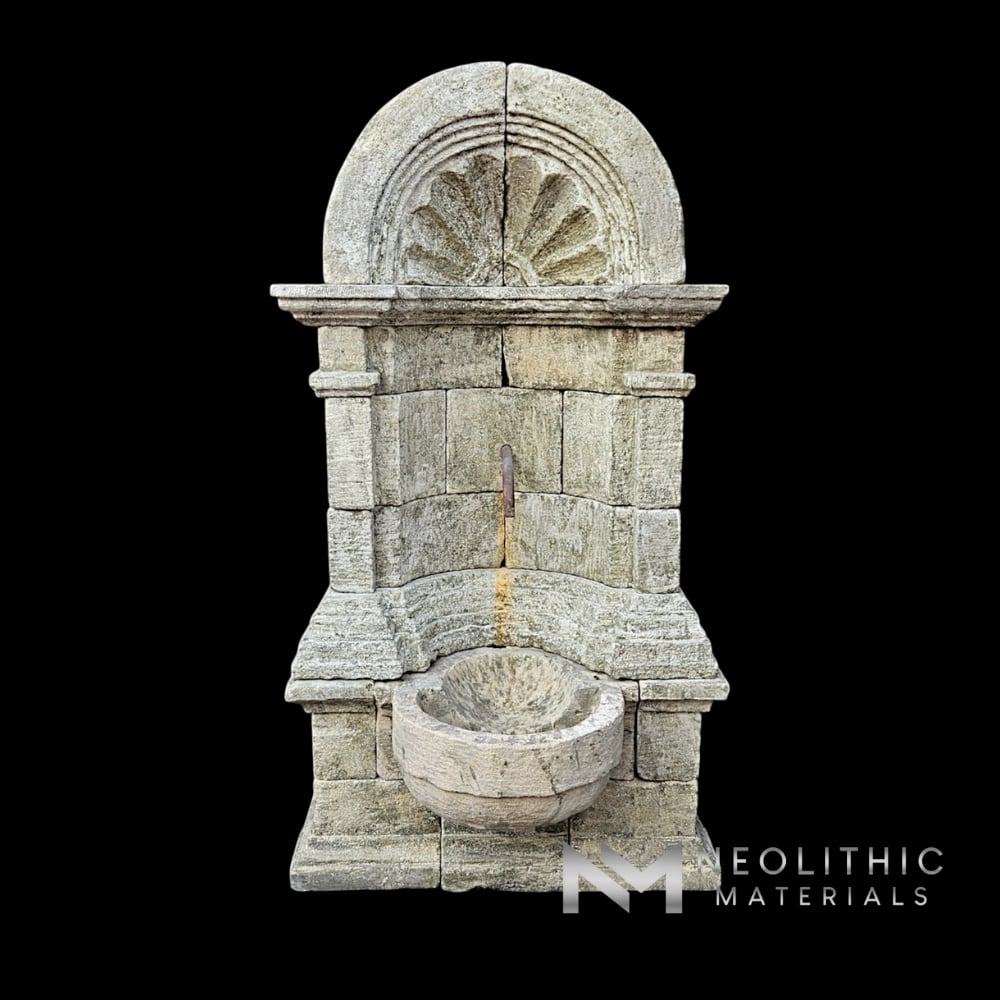 Reclaimed Limestone Fountain