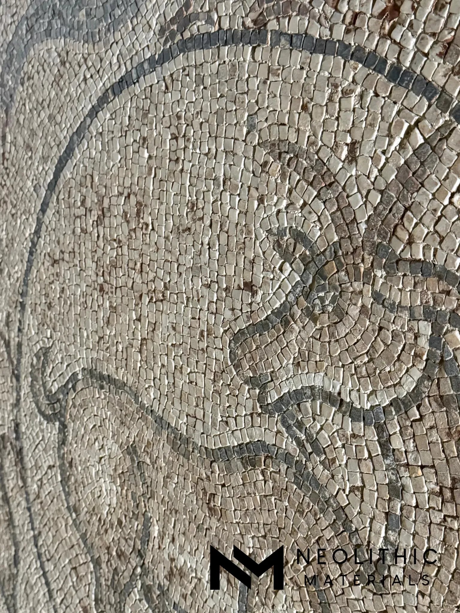 Antique Ancient Italian Mosaic - Image 3