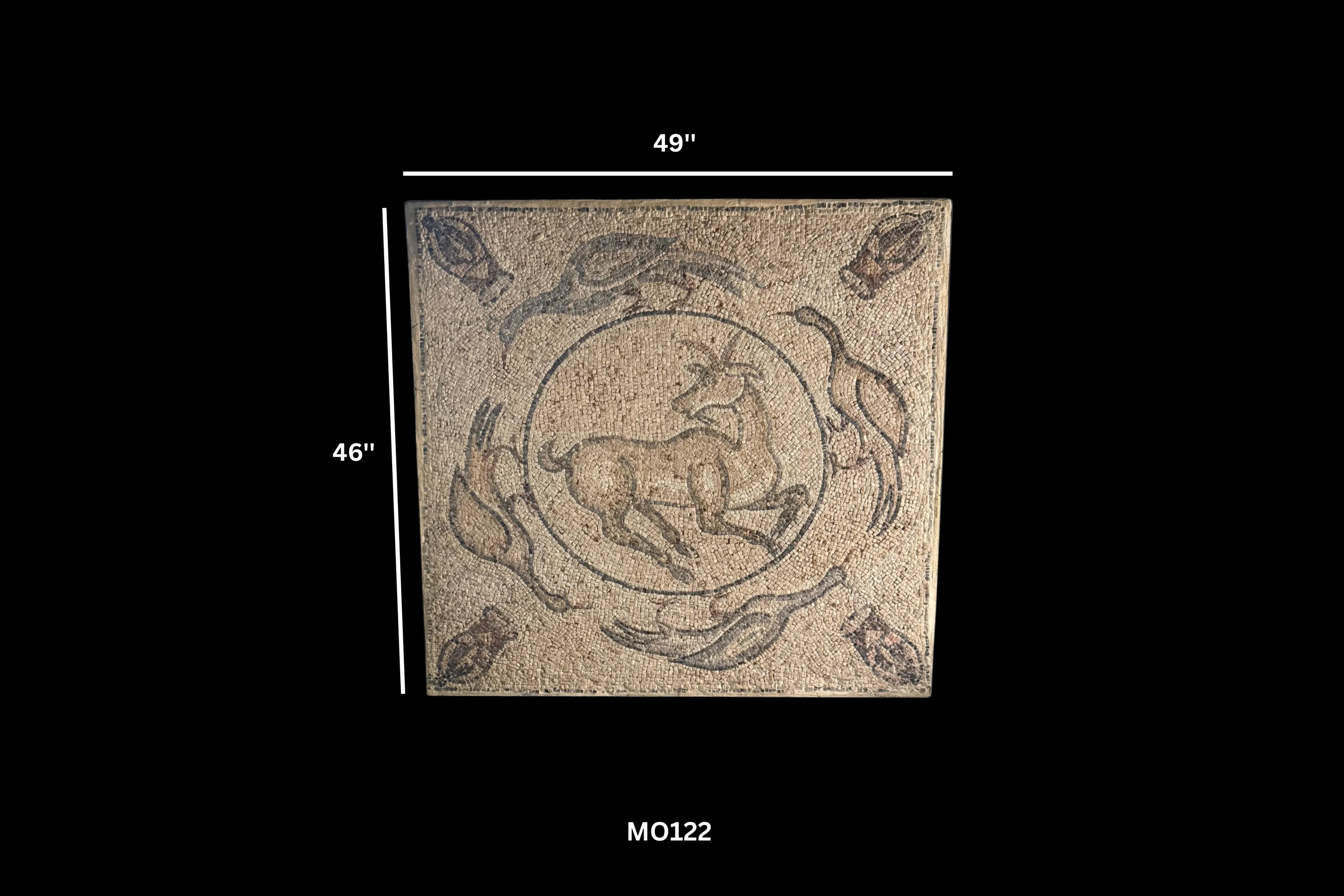 Antique Ancient Italian Mosaic - Image 5