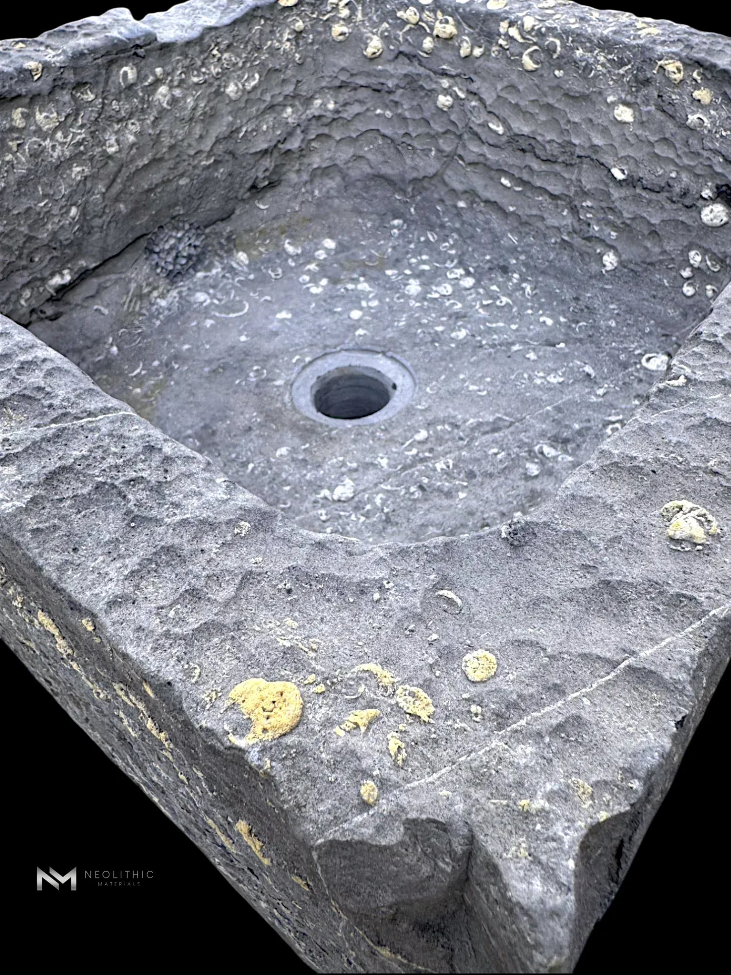Antique Belgian Bluestone Sink - Image 9