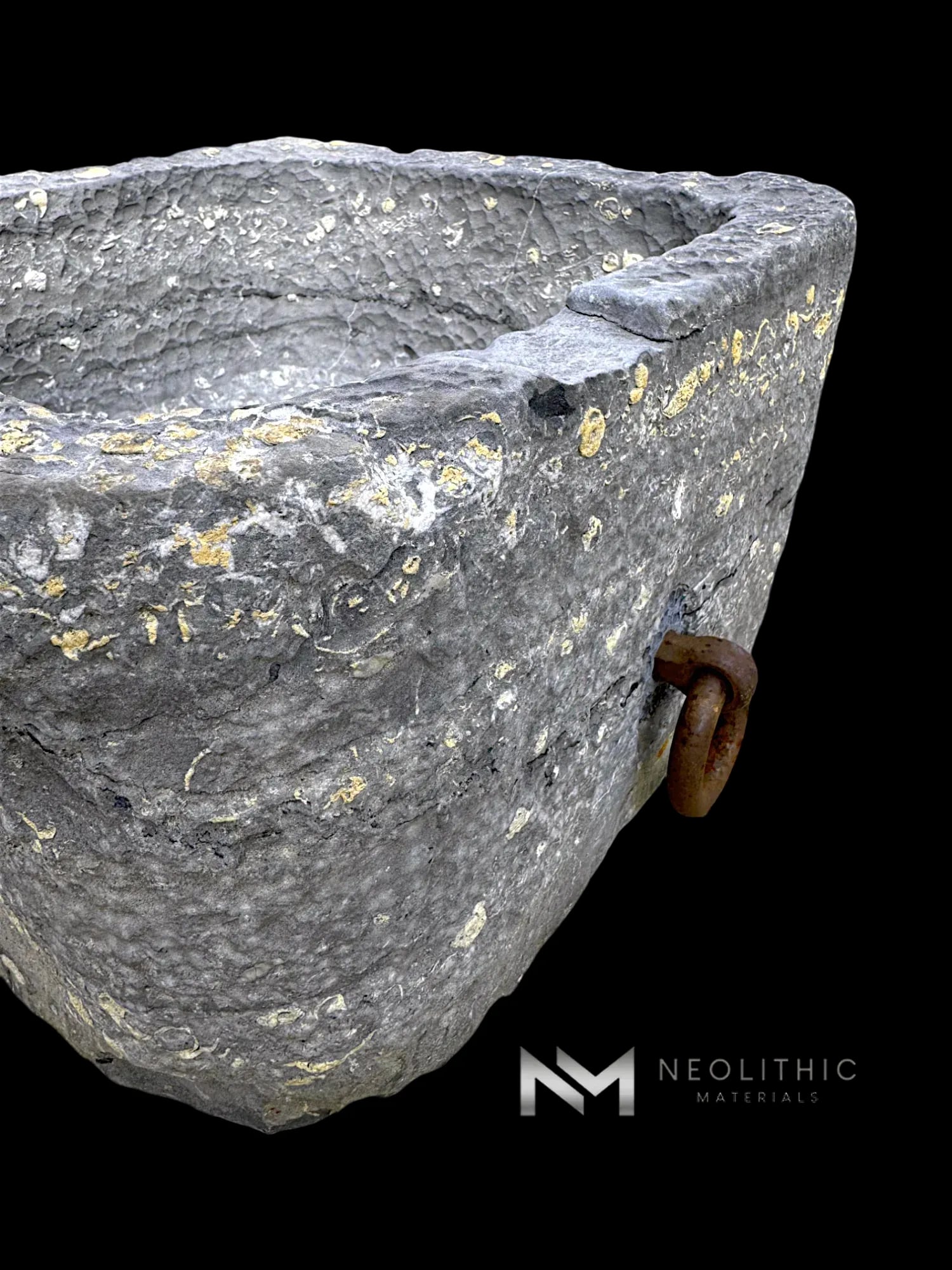 Antique Belgian Bluestone Sink - Image 11