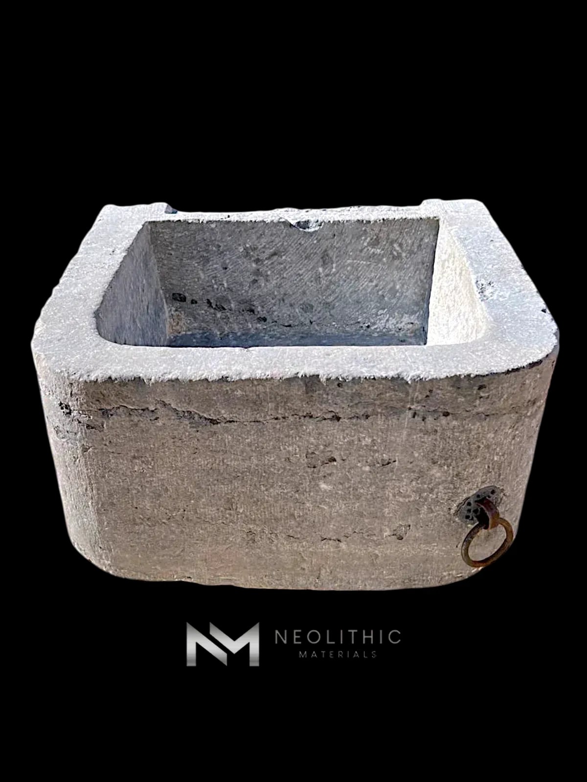 Antique Belgian Bluestone Sink - Image 1
