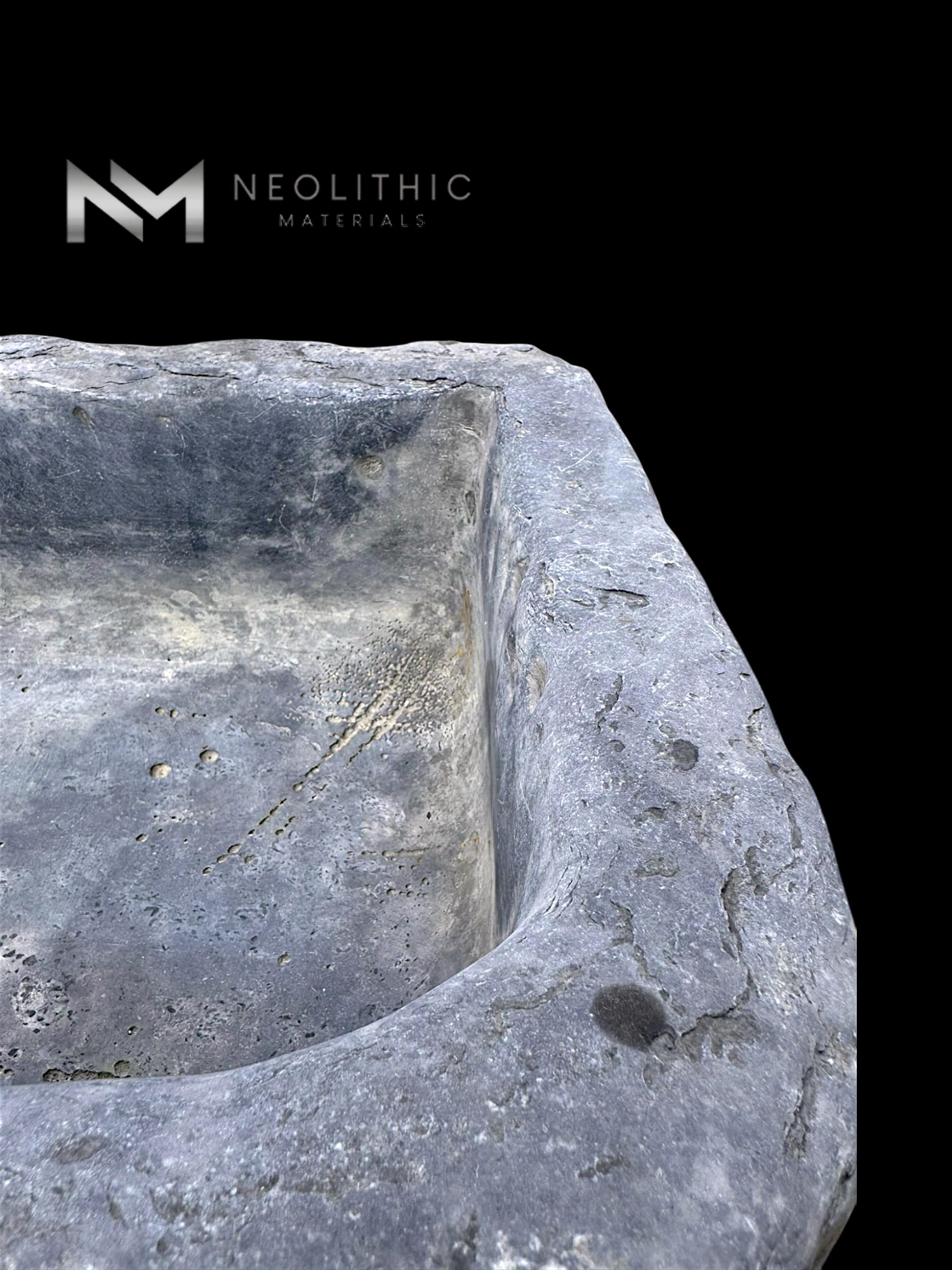 Antique Belgian Bluestone Sink - Image 10