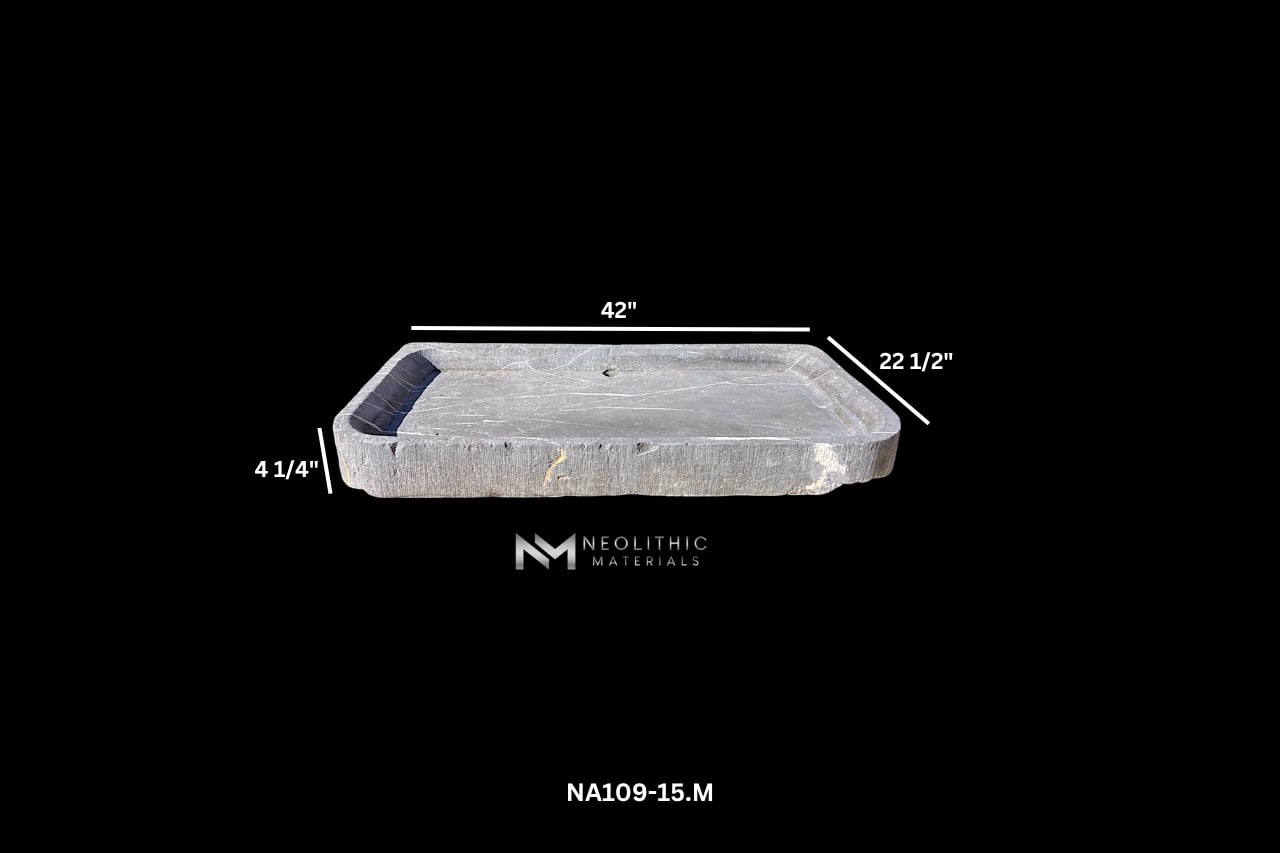 Antique Belgian Bluestone Sink - Image 7