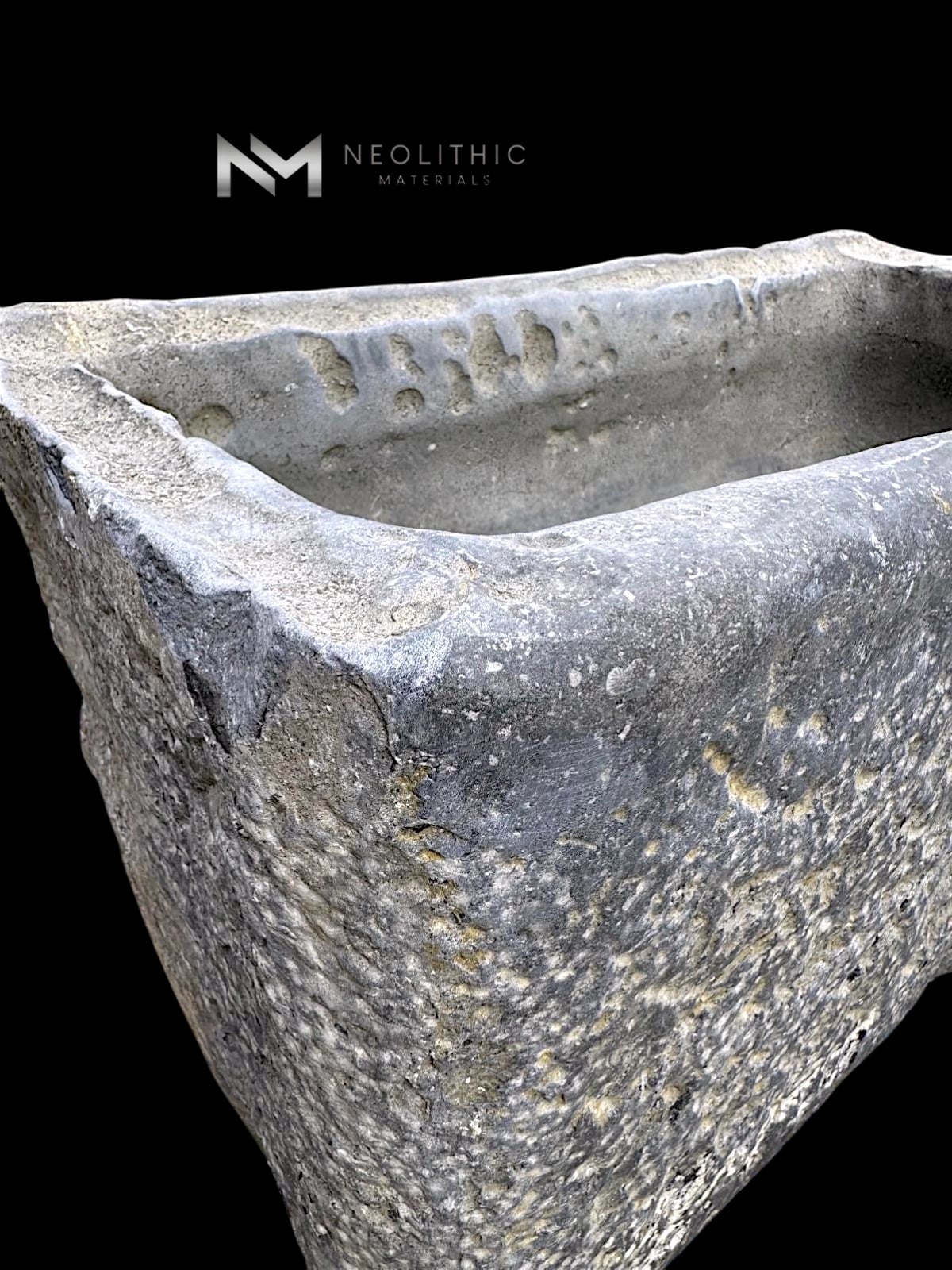 Antique Belgian Bluestone Sink - Image 10
