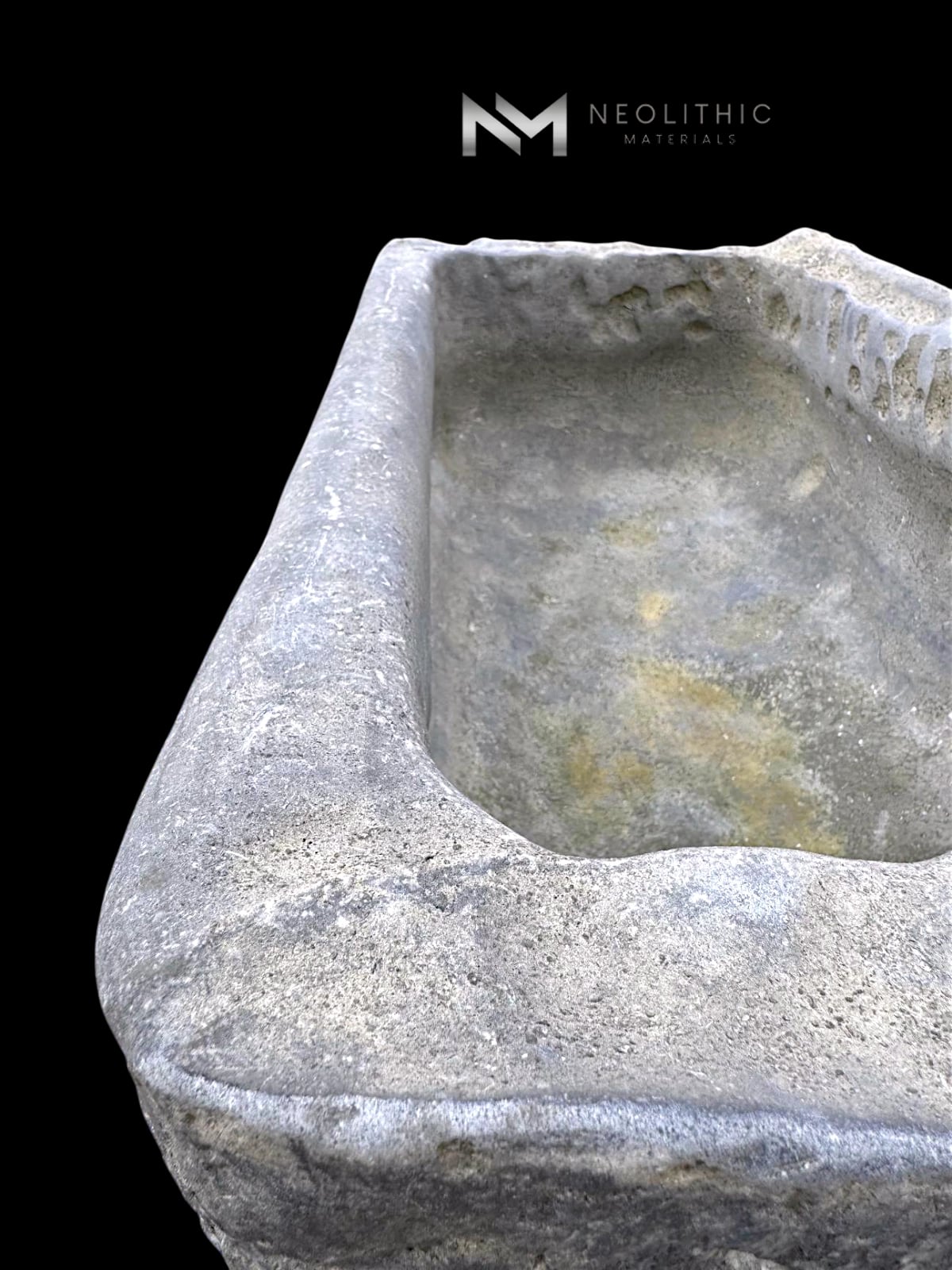 Antique Belgian Bluestone Sink - Image 11