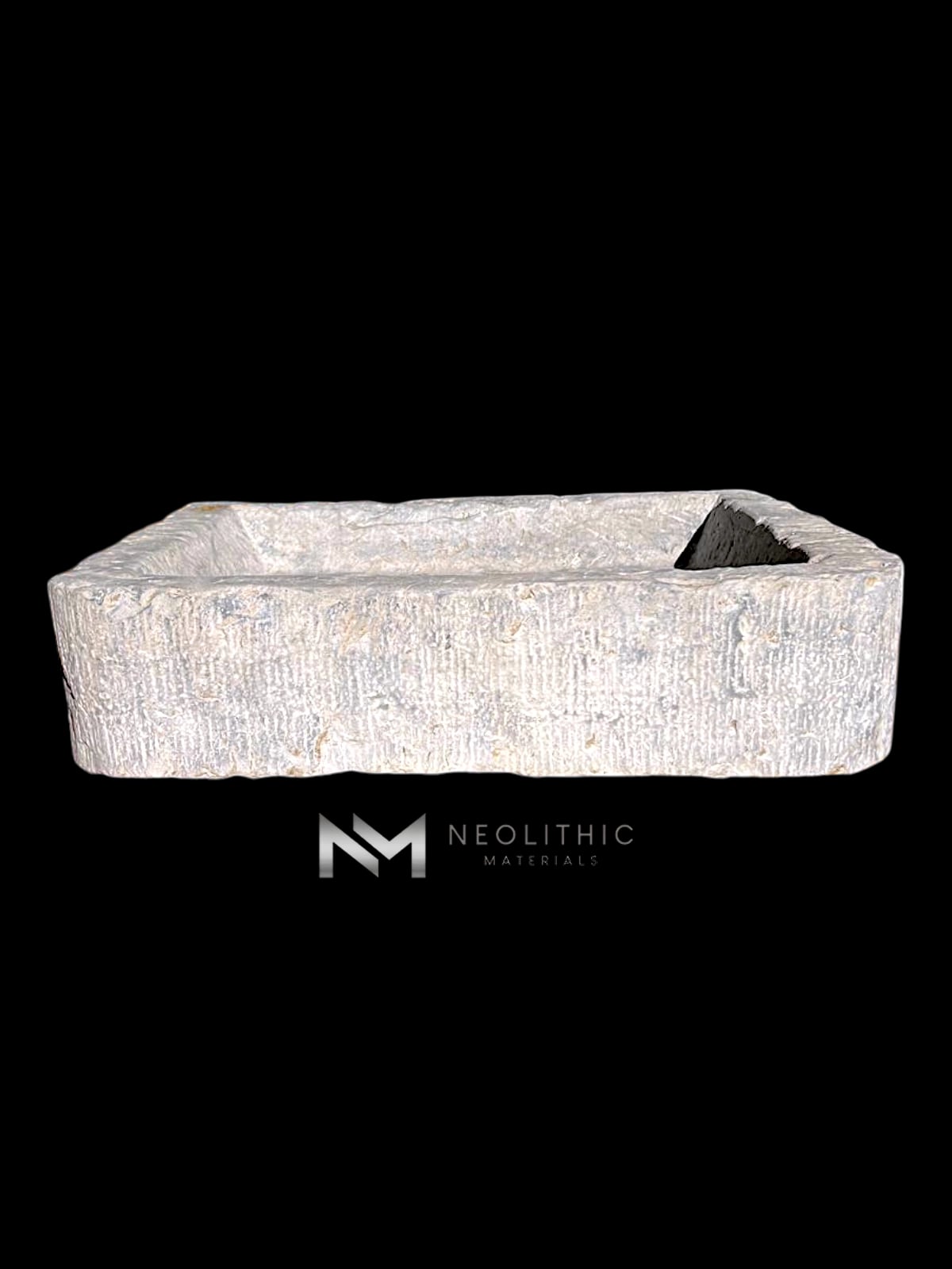 Antique Belgian Bluestone Sink - Image 1
