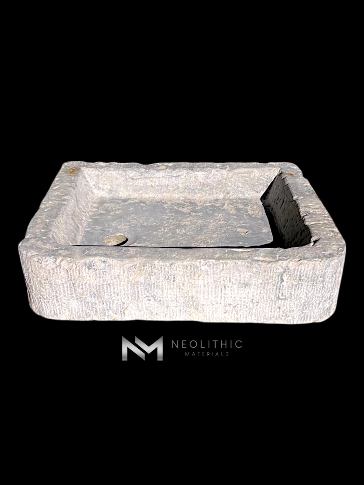 Antique Belgian Bluestone Sink - Image 2