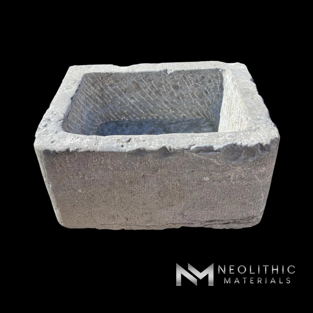 Antique Belgian Bluestone Sink