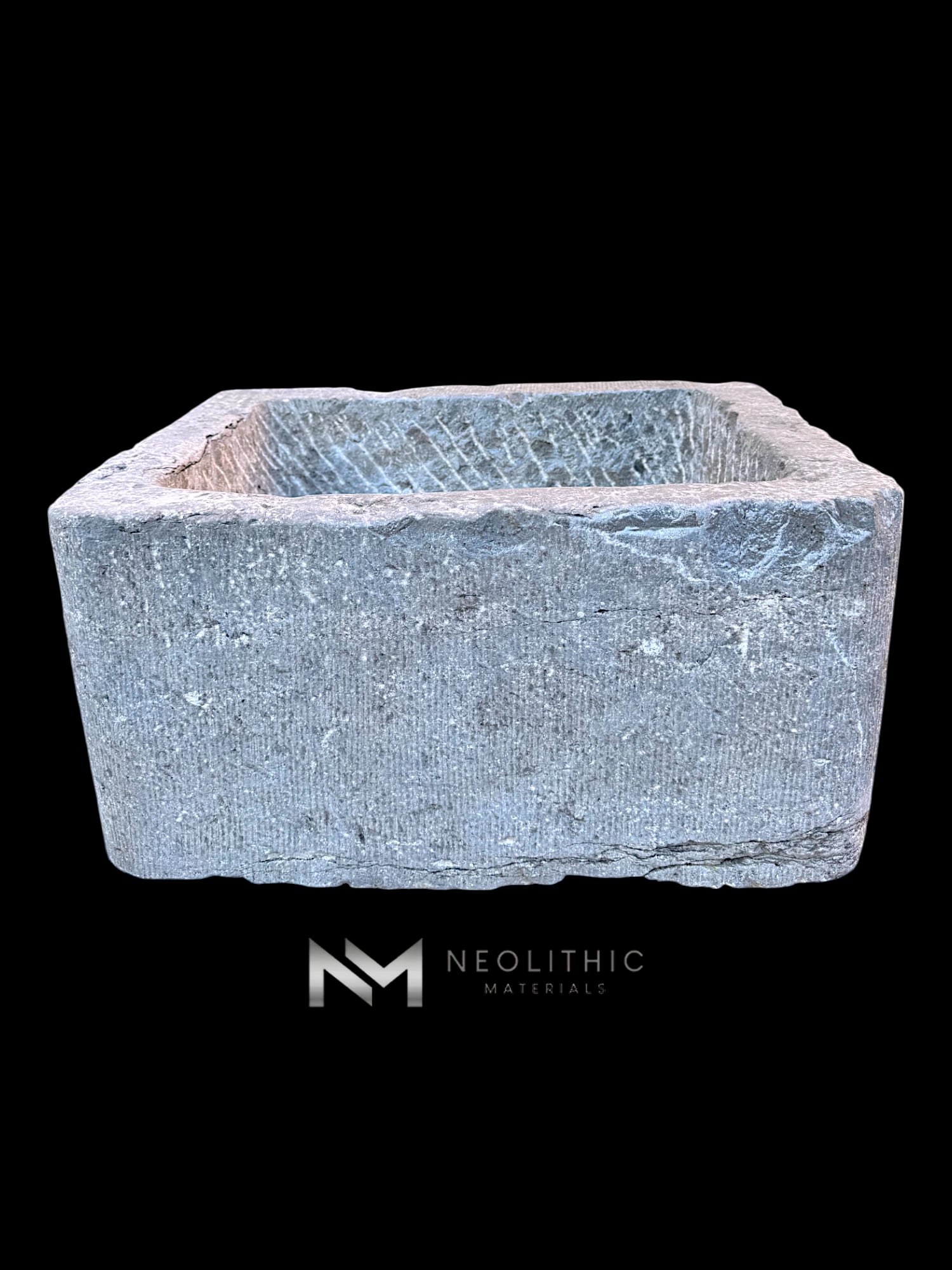 Antique Belgian Bluestone Sink - Image 1