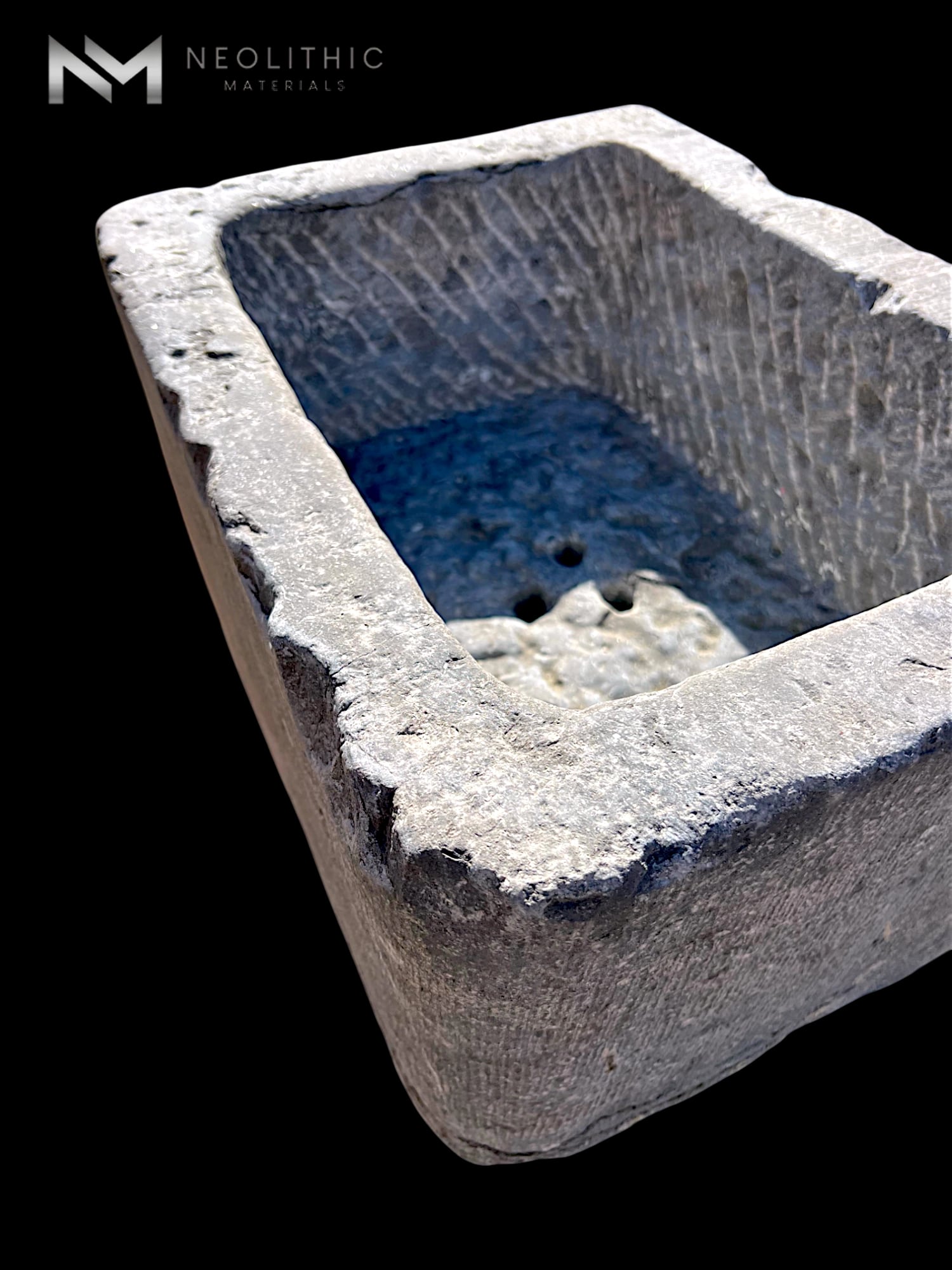 Antique Belgian Bluestone Sink - Image 10