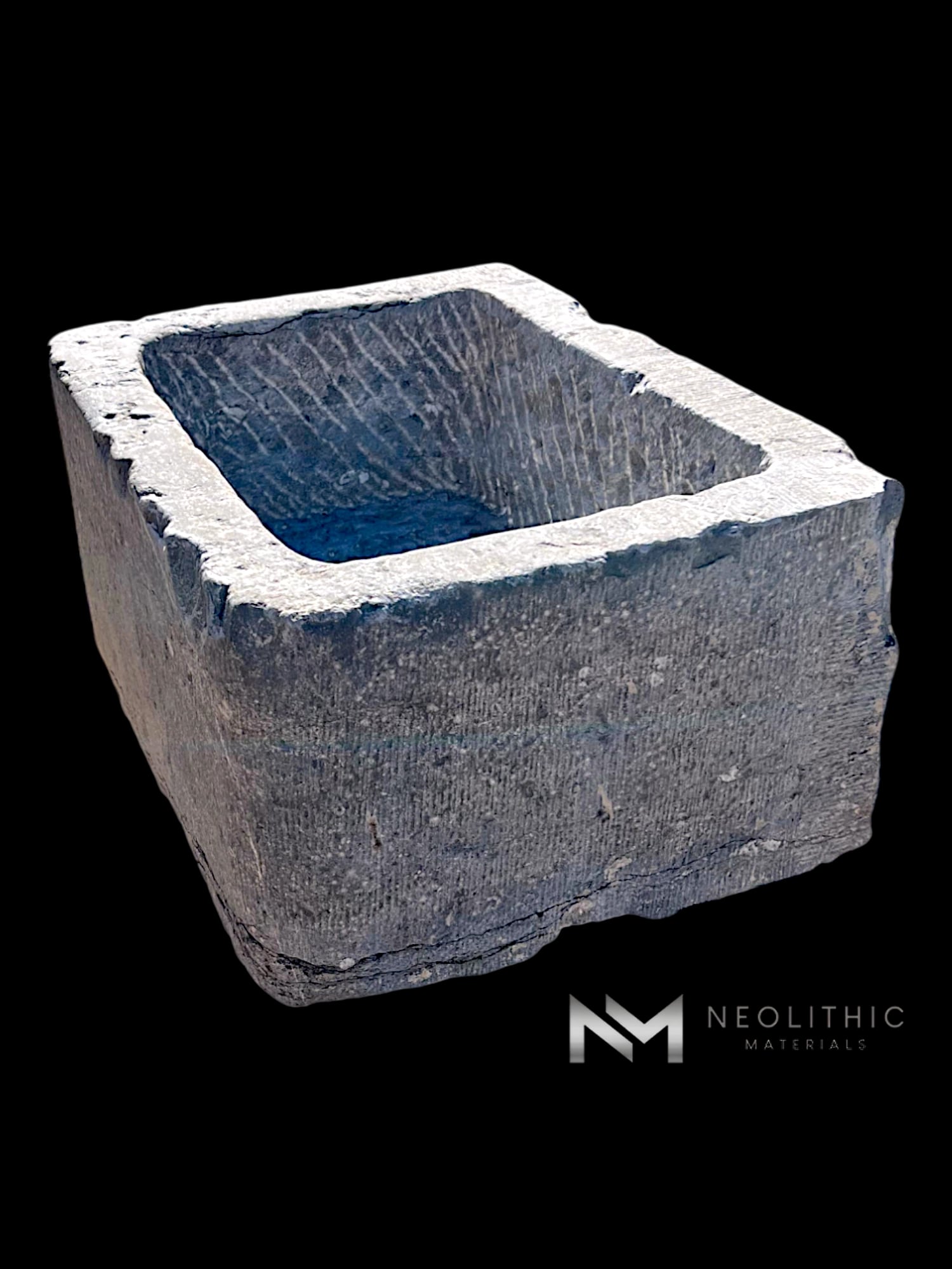 Antique Belgian Bluestone Sink - Image 9