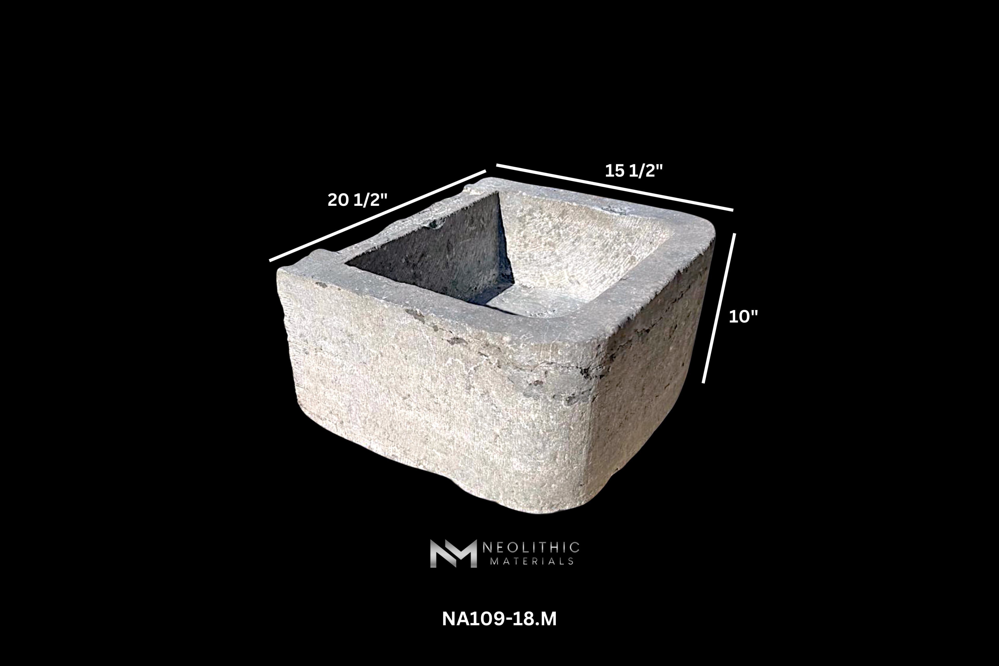 Antique Belgian Bluestone Sink - Image 13