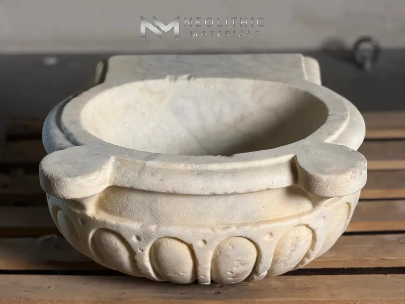 Turkish Antique Hammam Marble Stone Sink - Image 1