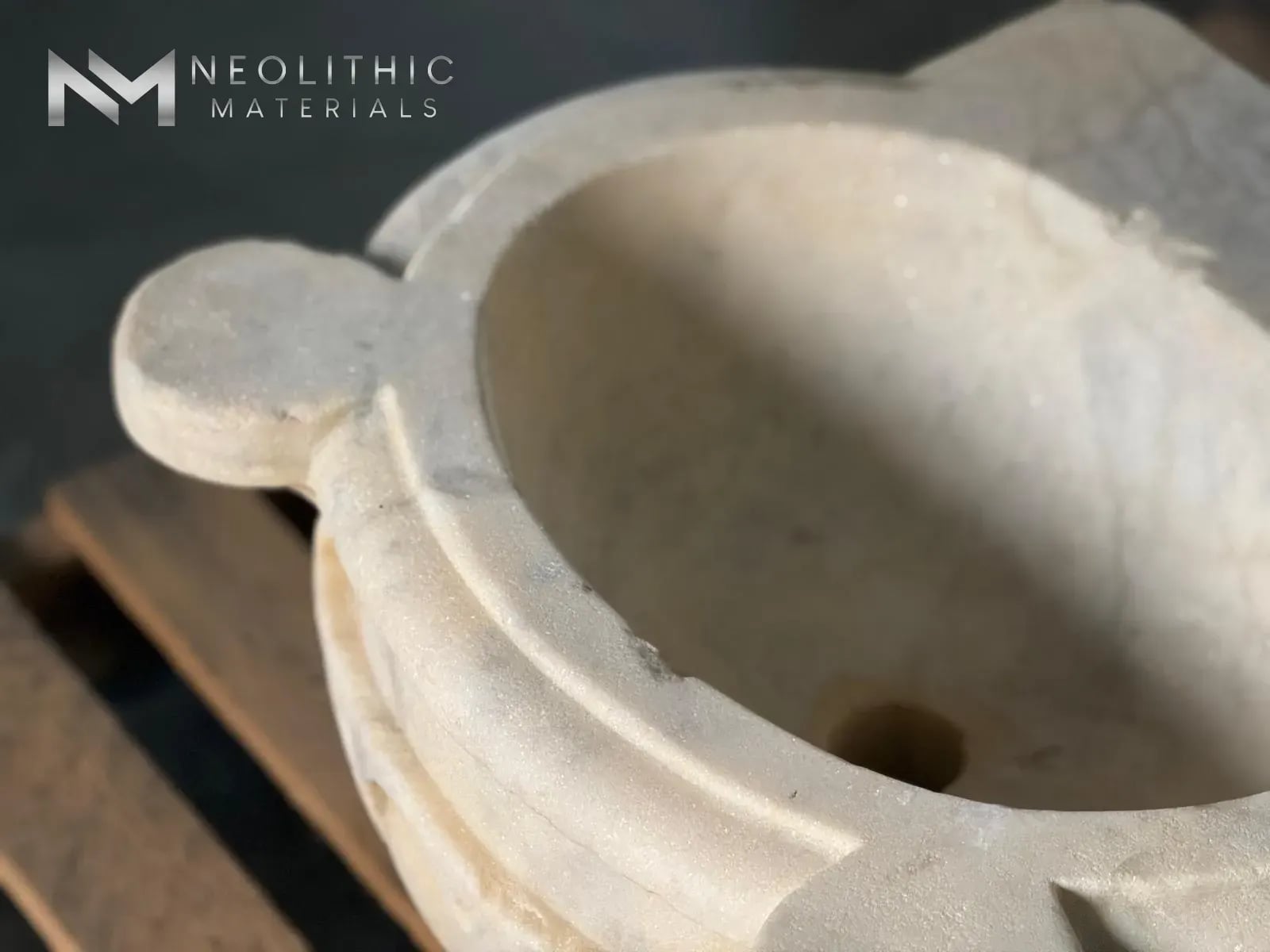 Turkish Antique Hammam Marble Stone Sink - Image 5