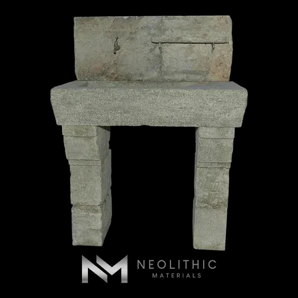 Antique Limestone Sink