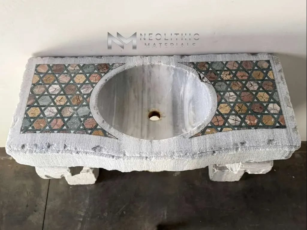 Marble Inlay Sink - Image 3