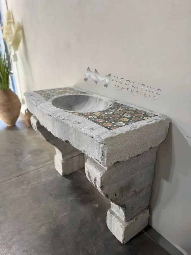 Marble Inlay Sink - Image 4