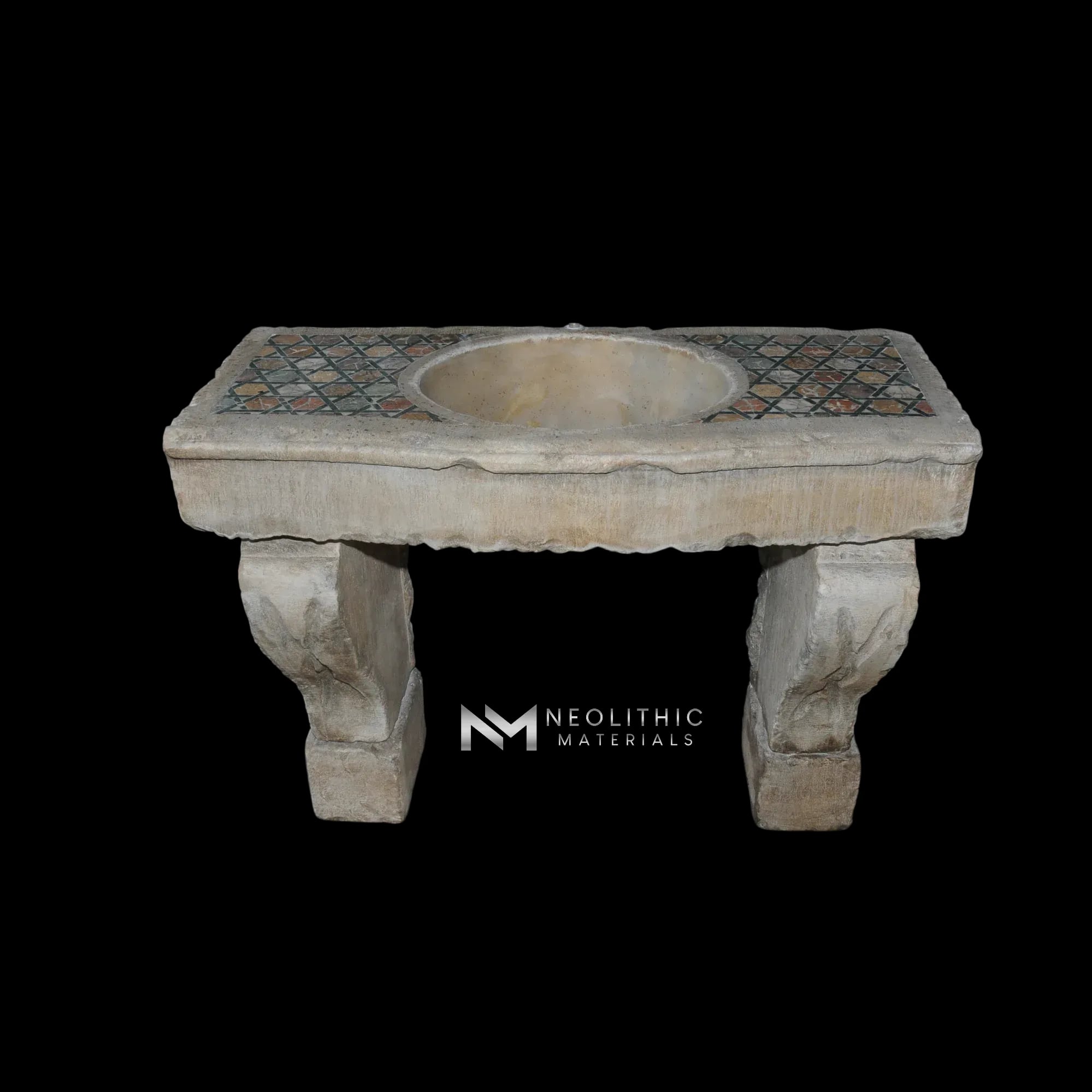 Marble Inlay Sink